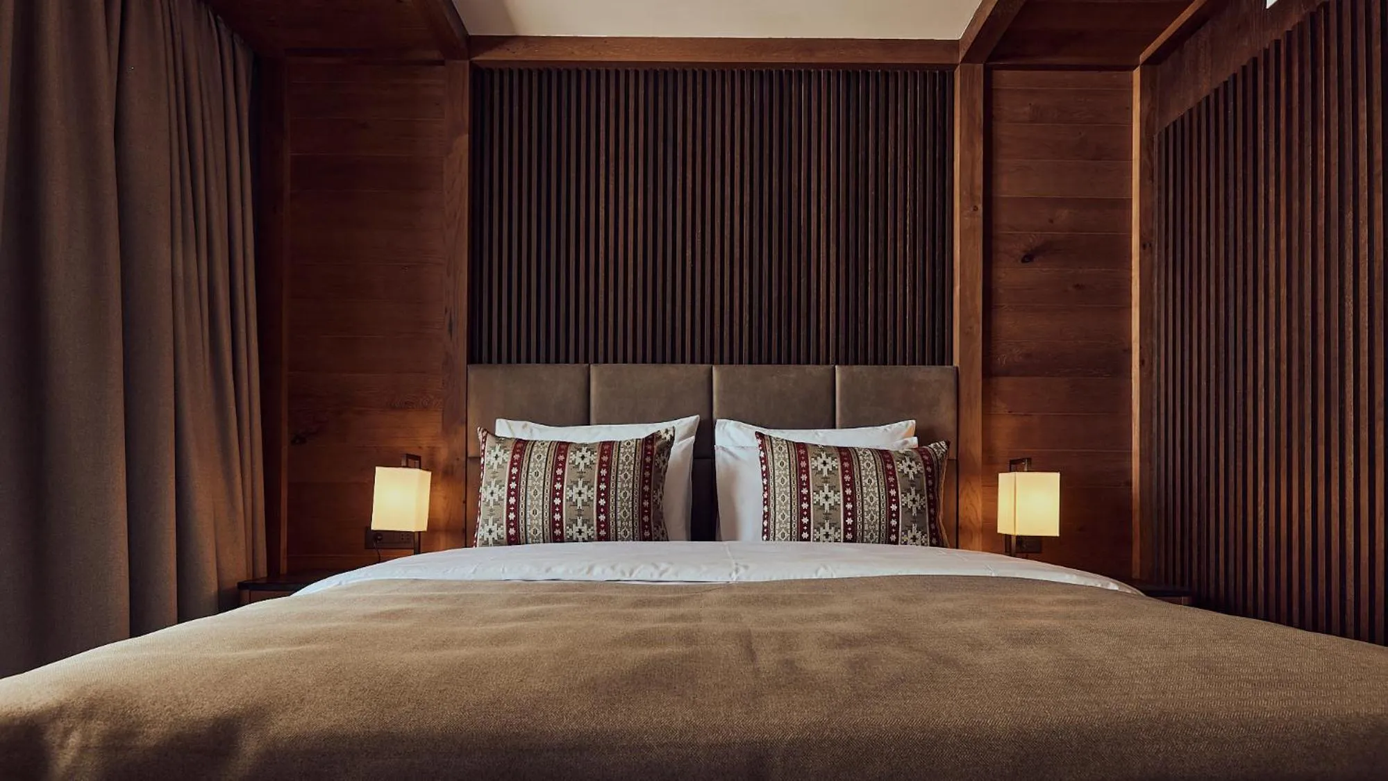 Bed in Grey Hotel Kopaonik