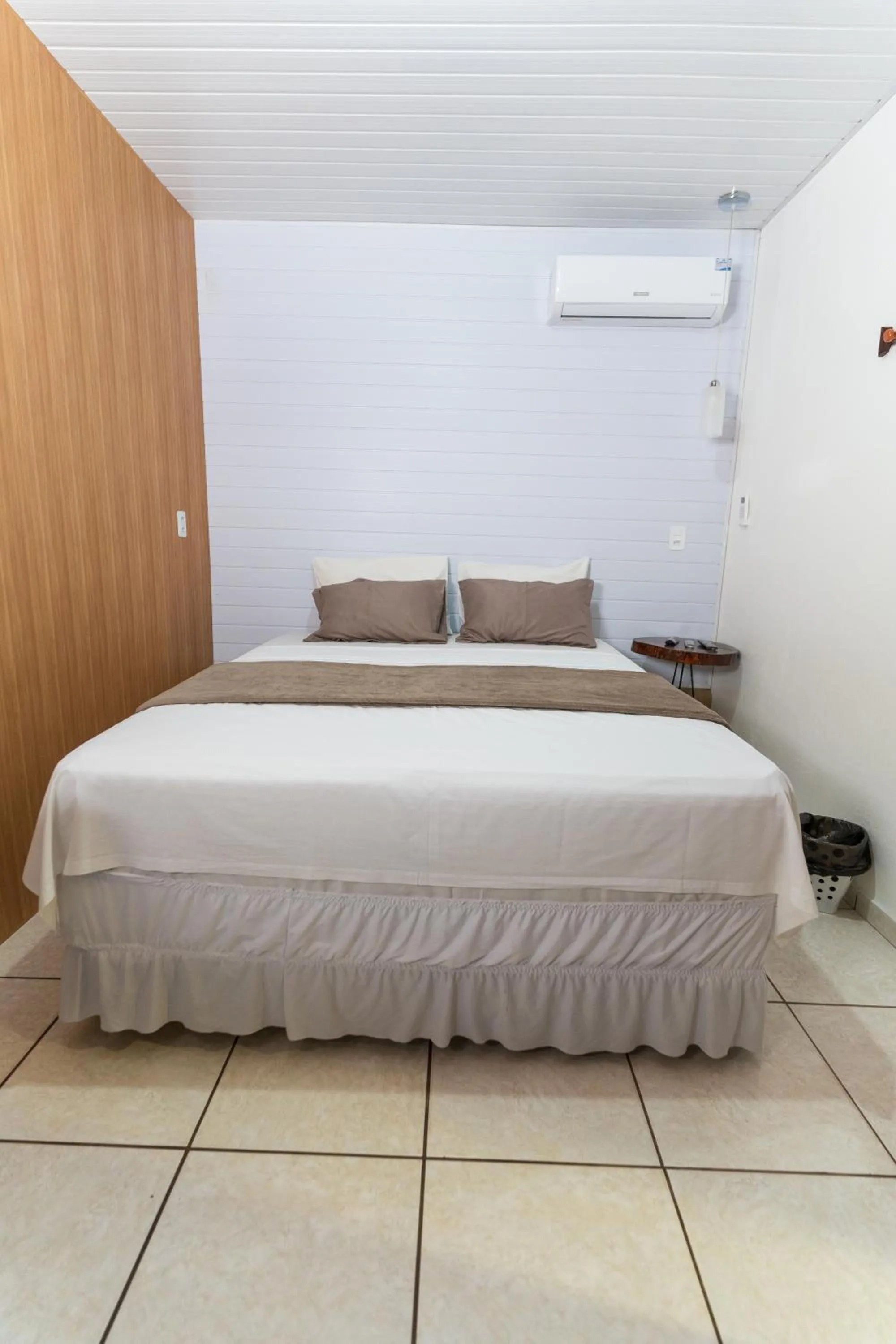 Bed in Hotel Coração Verde