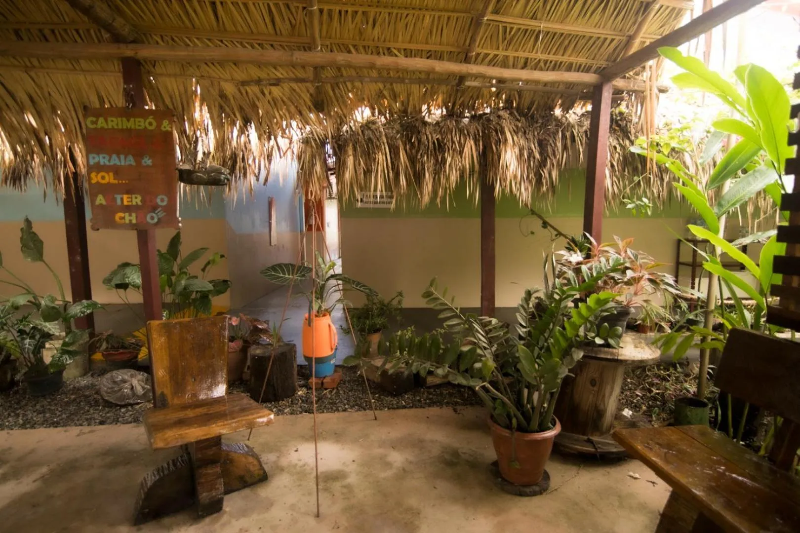 Balcony/Terrace in Hotel Coração Verde