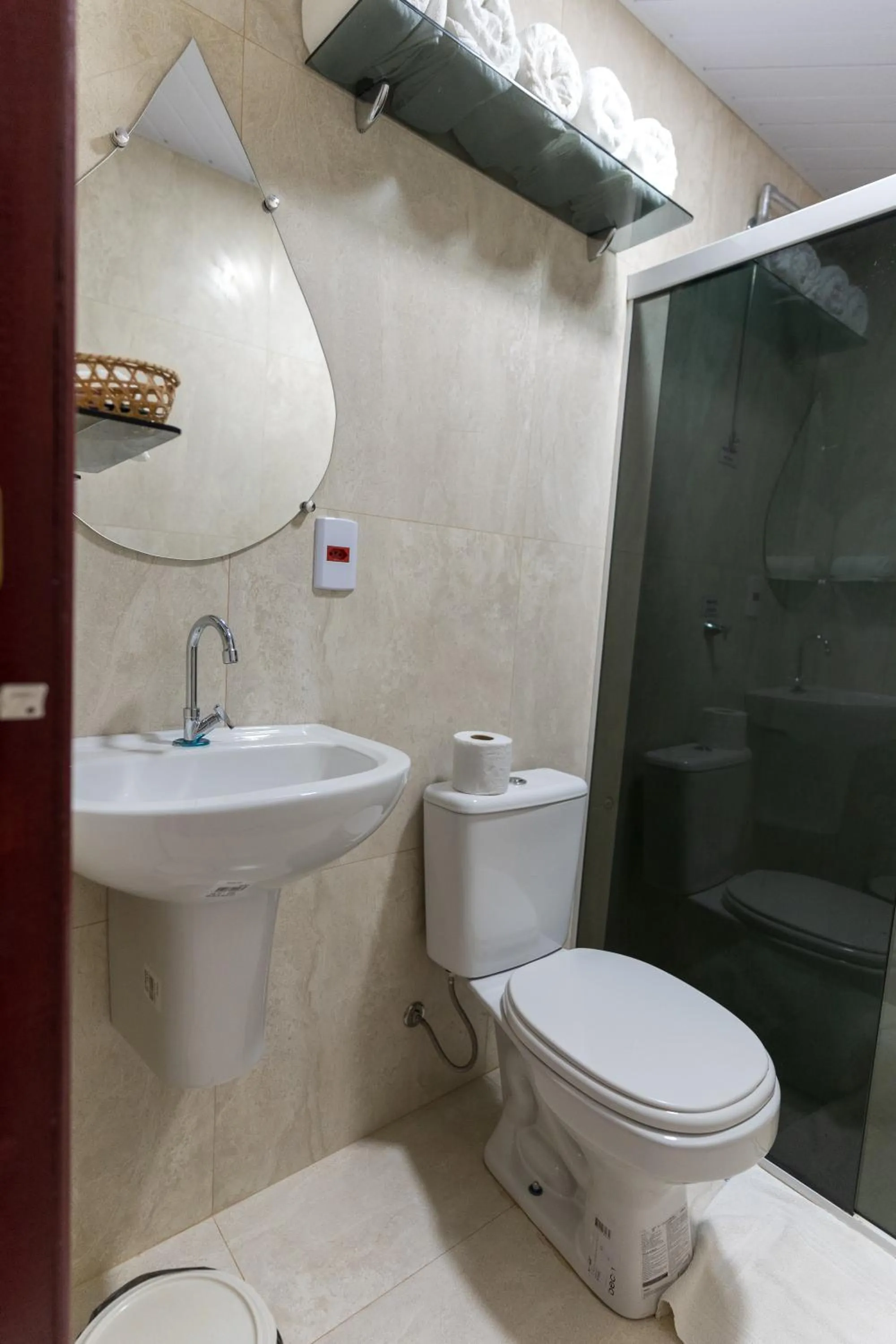 Bathroom in Hotel Coração Verde