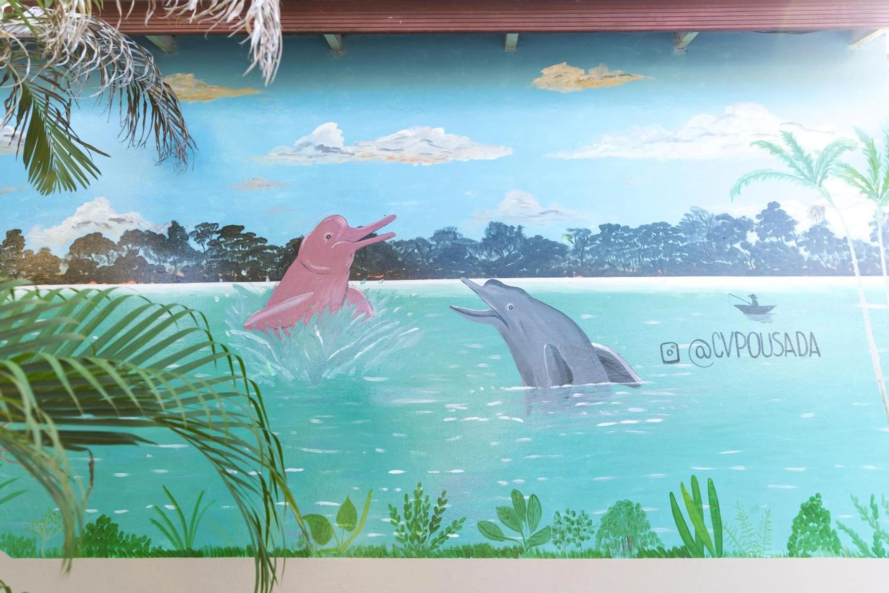 Property building in Hotel Coração Verde