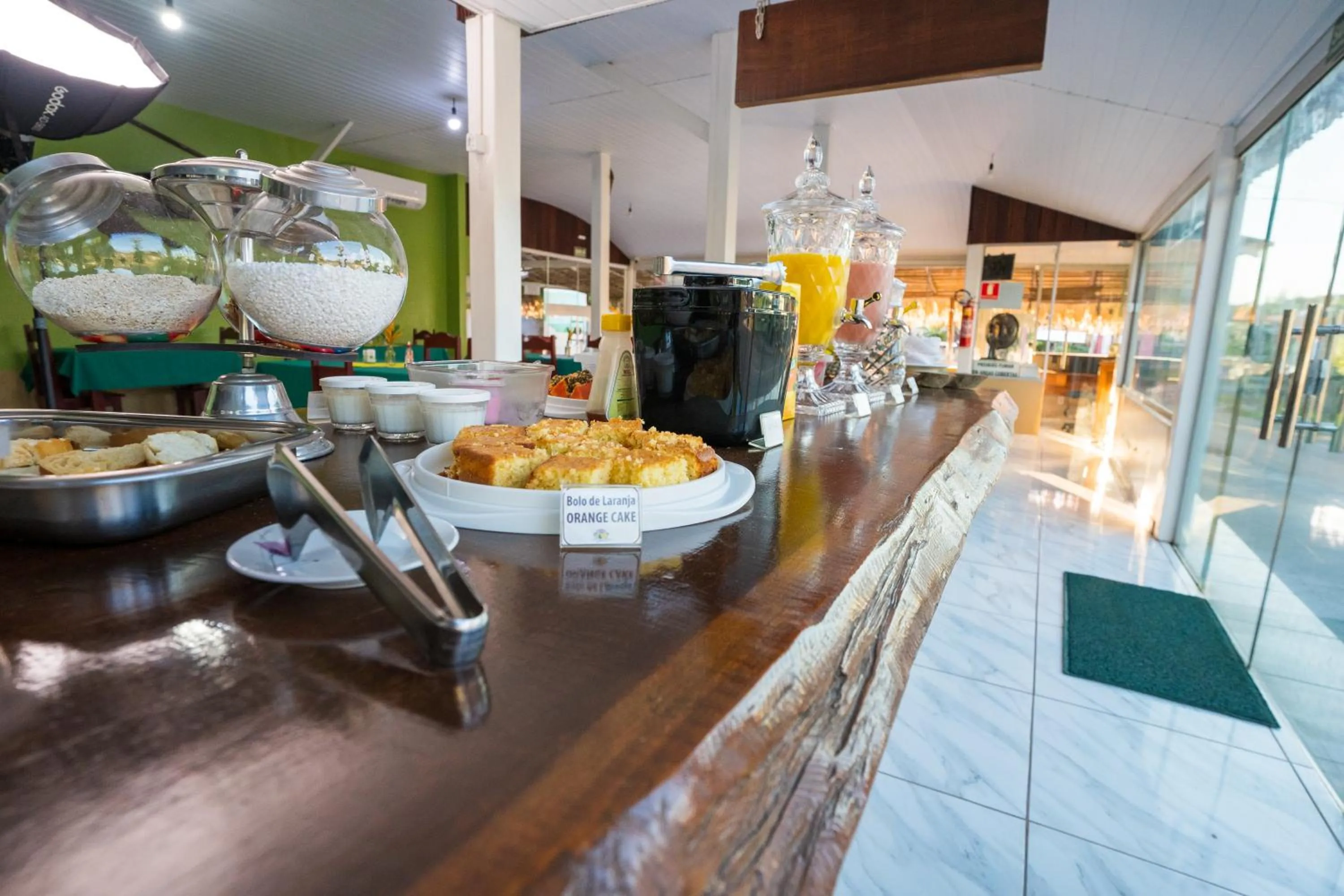 Breakfast in Hotel Coração Verde
