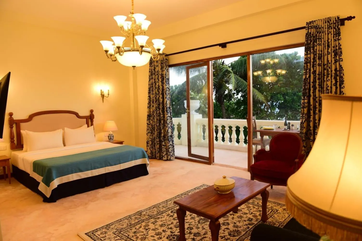 Balcony/Terrace, Bed in Samsara