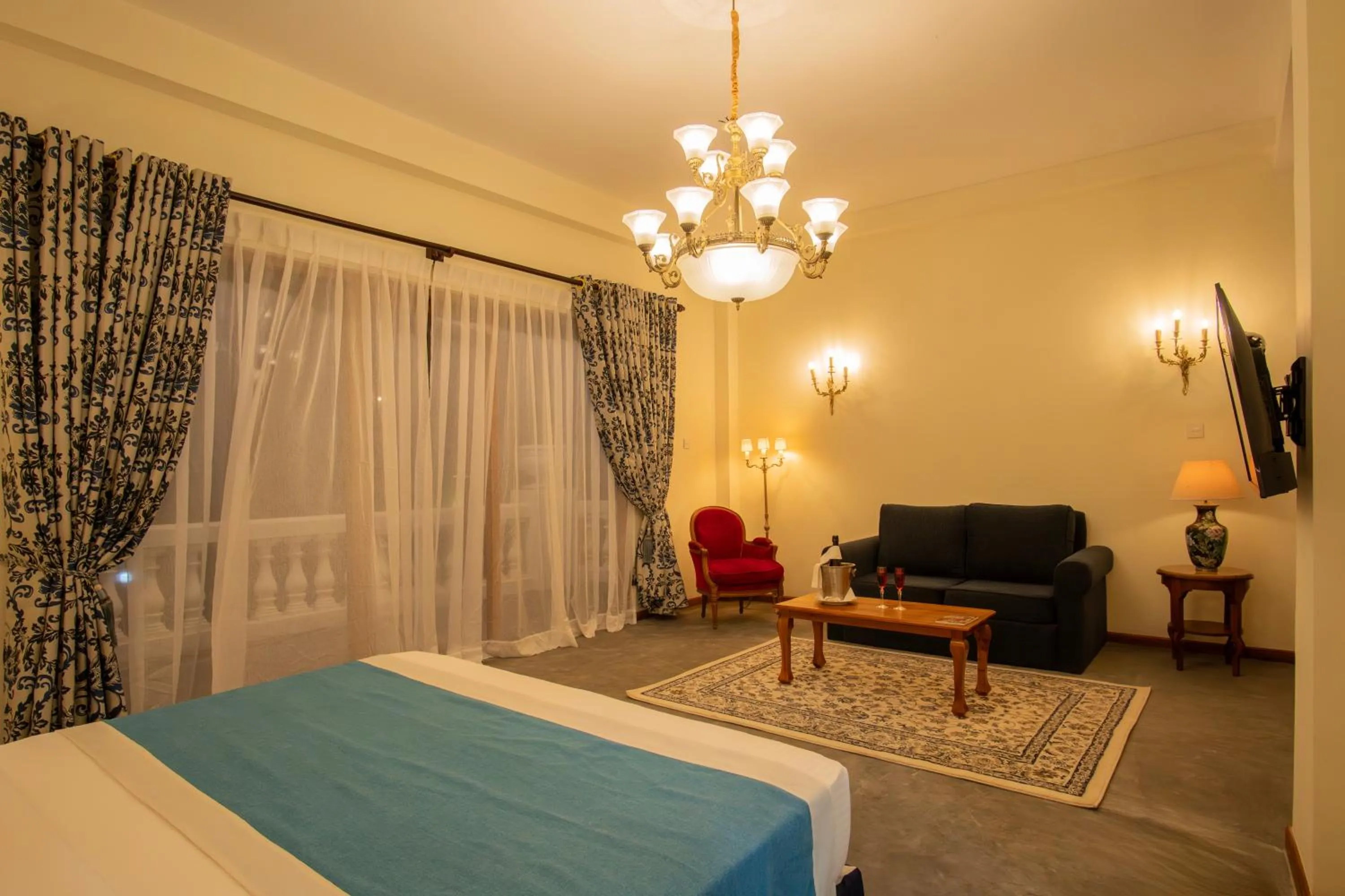 Bedroom, Bed in Samsara