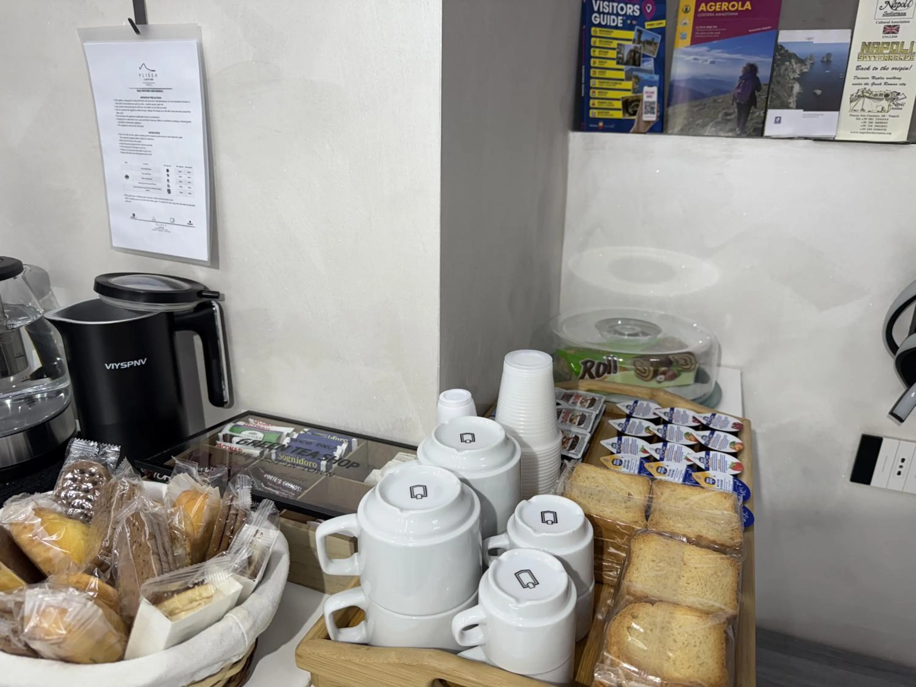 Food and drinks in Ylisea Luxury B&B