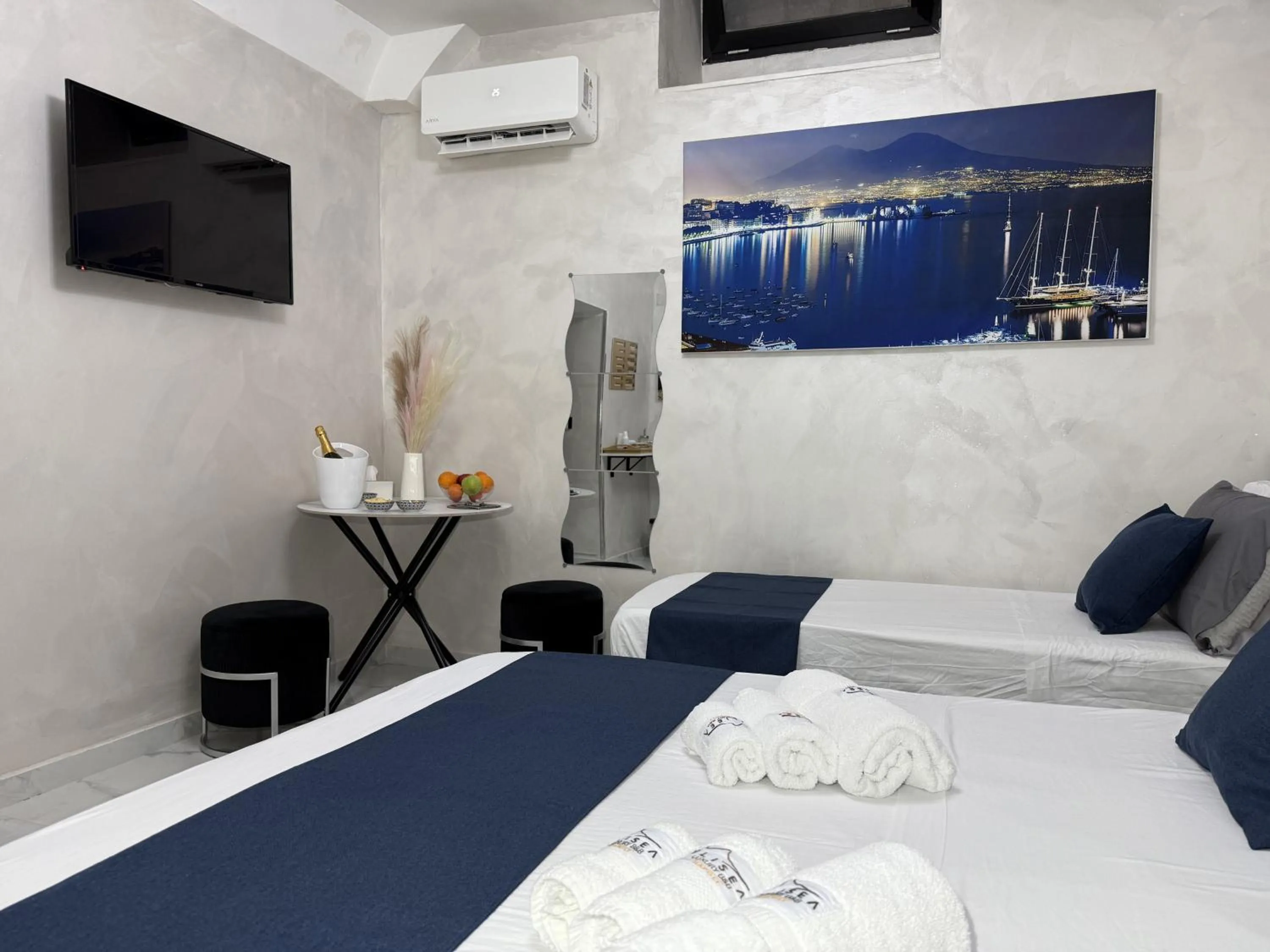 Bed in Ylisea Luxury B&B