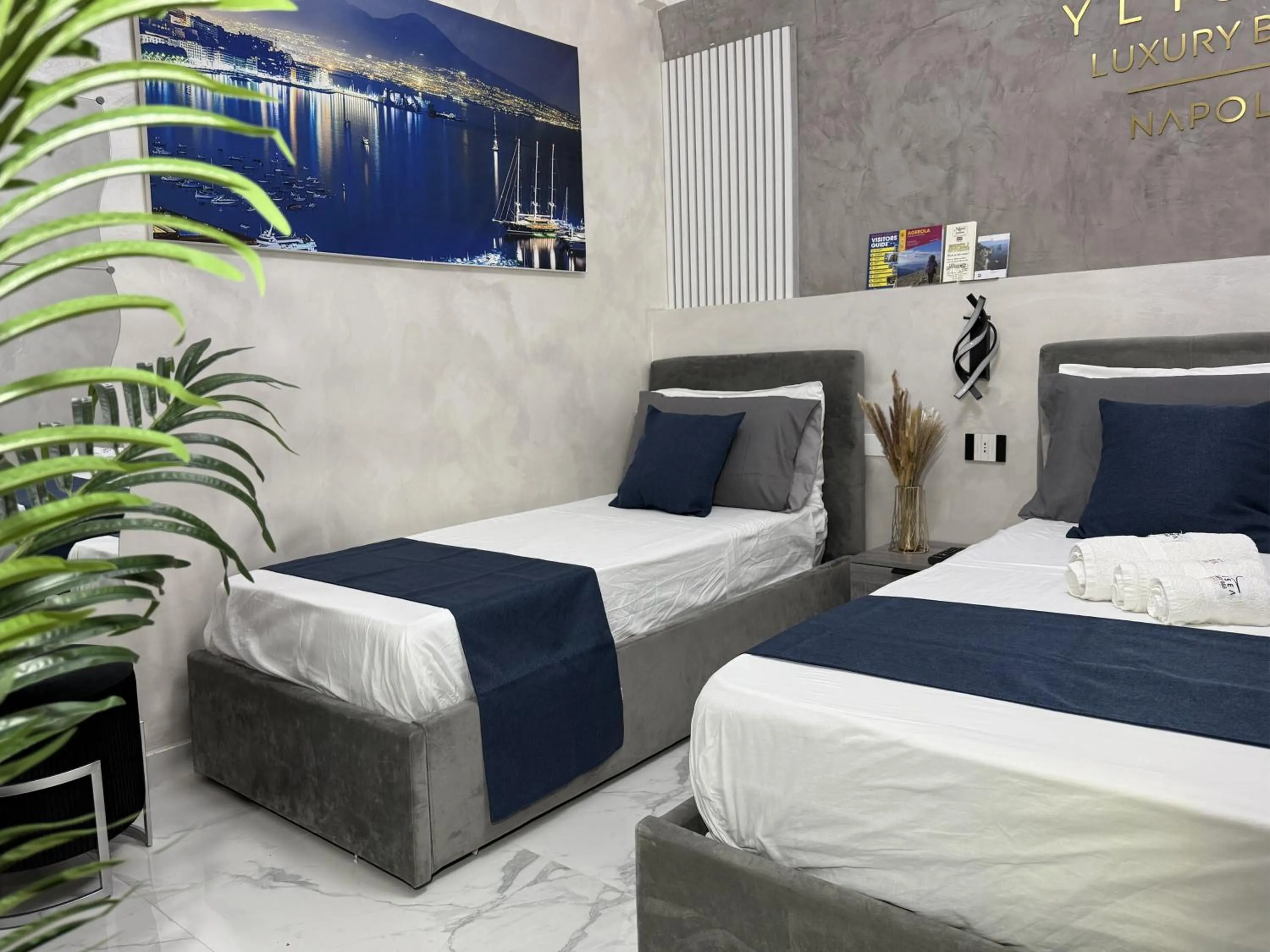 Bed in Ylisea Luxury B&B