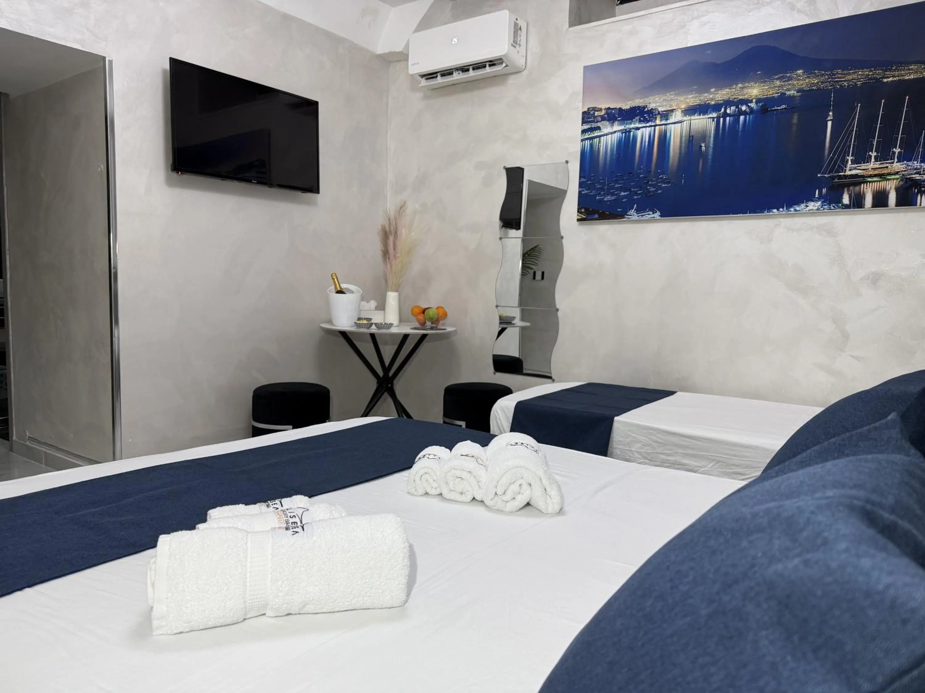 Bed in Ylisea Luxury B&B