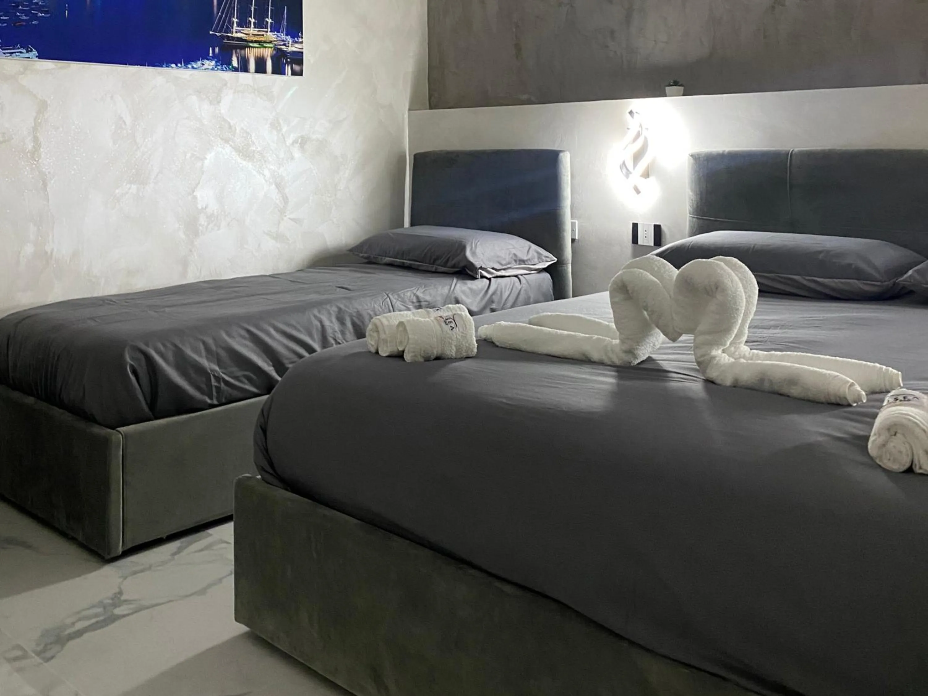 Bed in Ylisea Luxury B&B