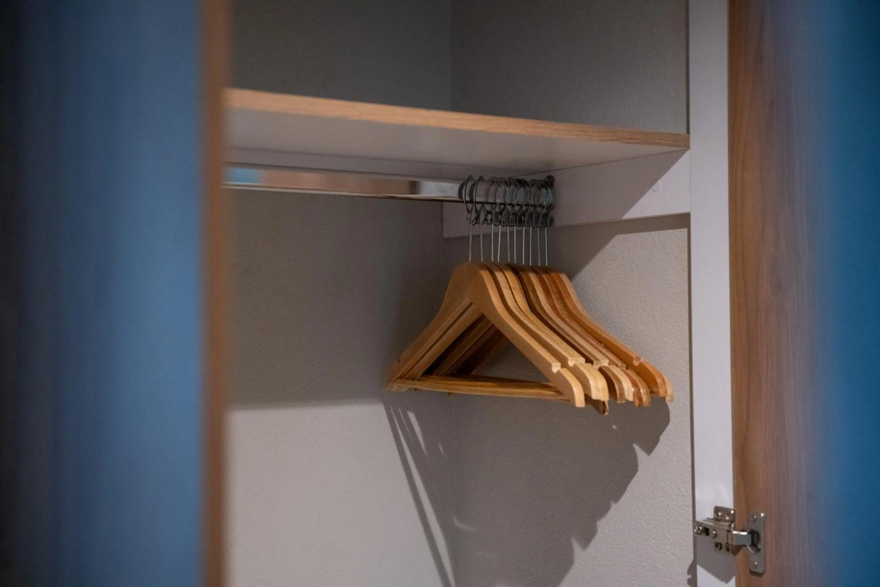 trouser press in Hotel Block Suites