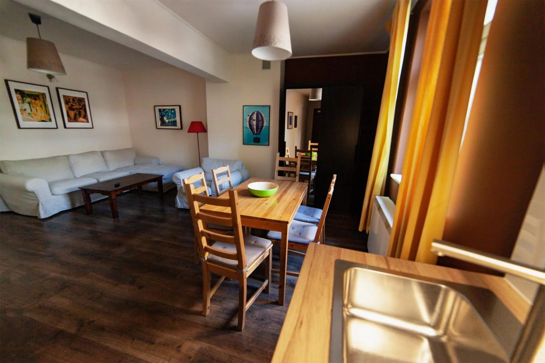 Living room in Lounge Apartments