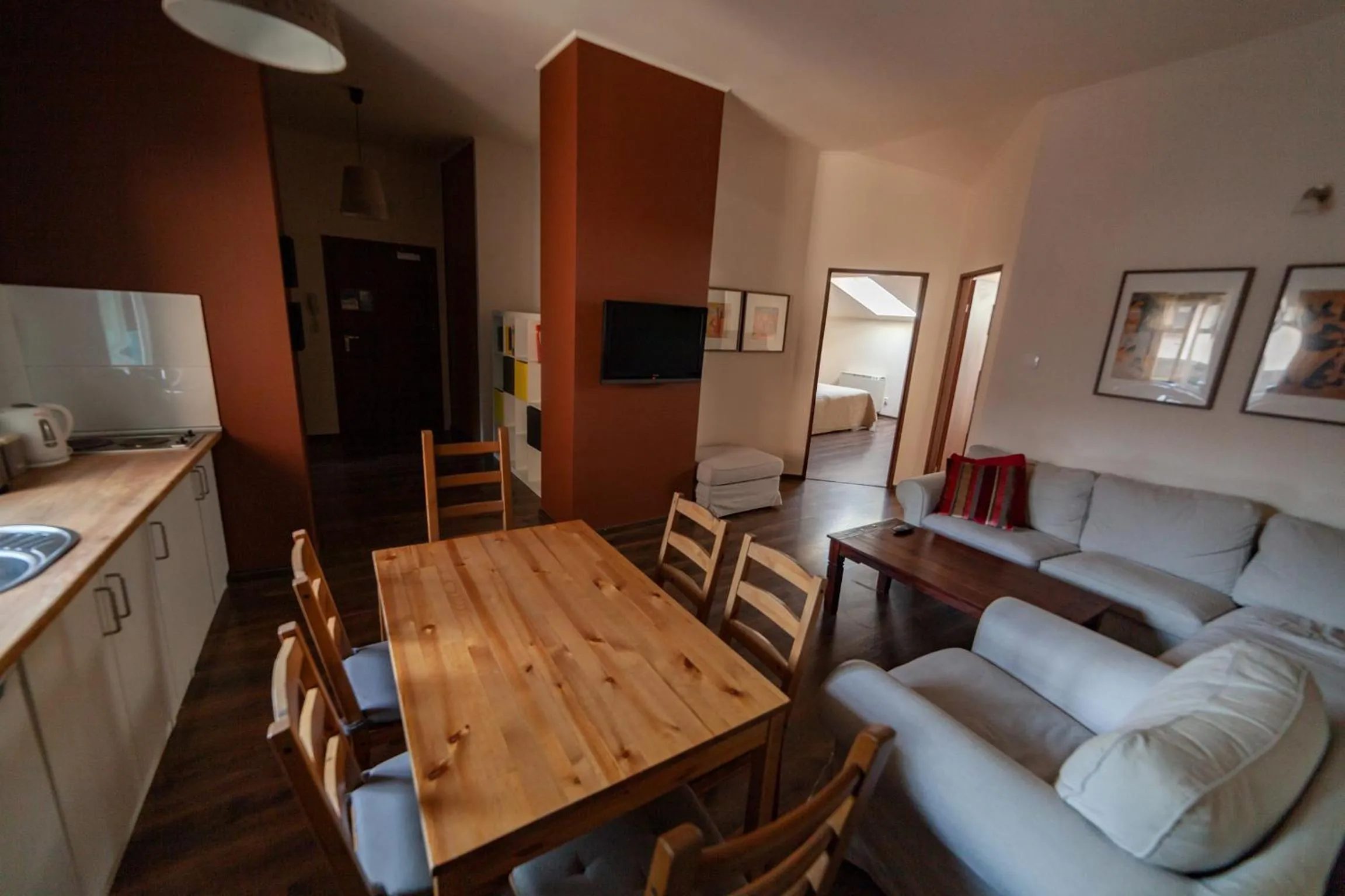 Kitchen or kitchenette in Lounge Apartments