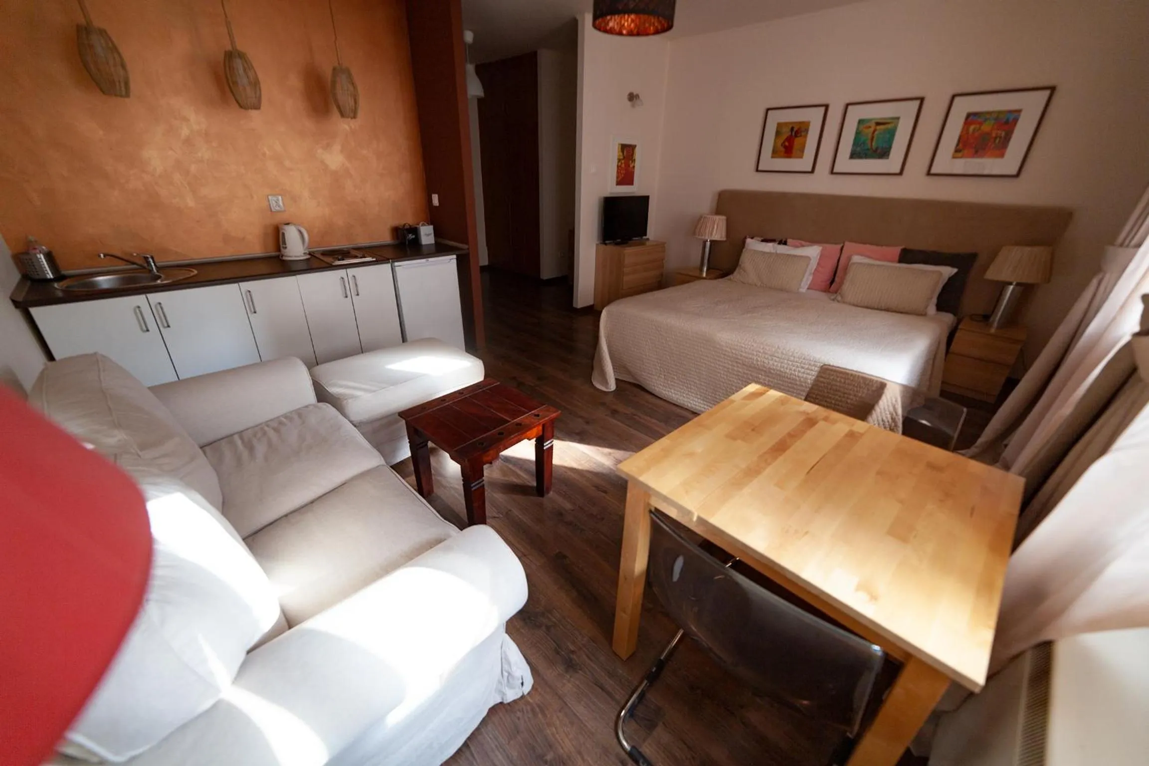 Living room in Lounge Apartments