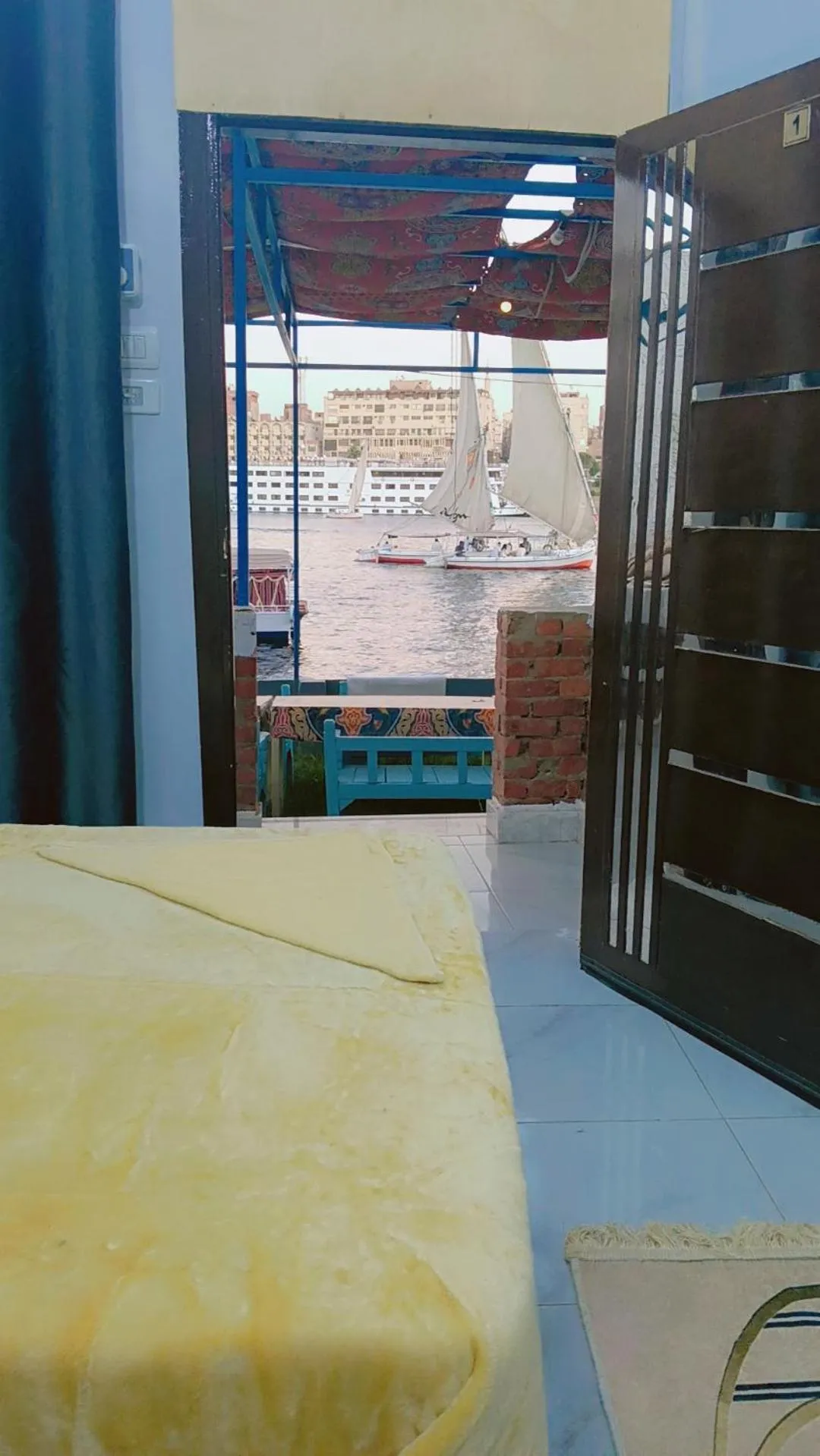 Bed in Onaty Narty Guest house Nile view