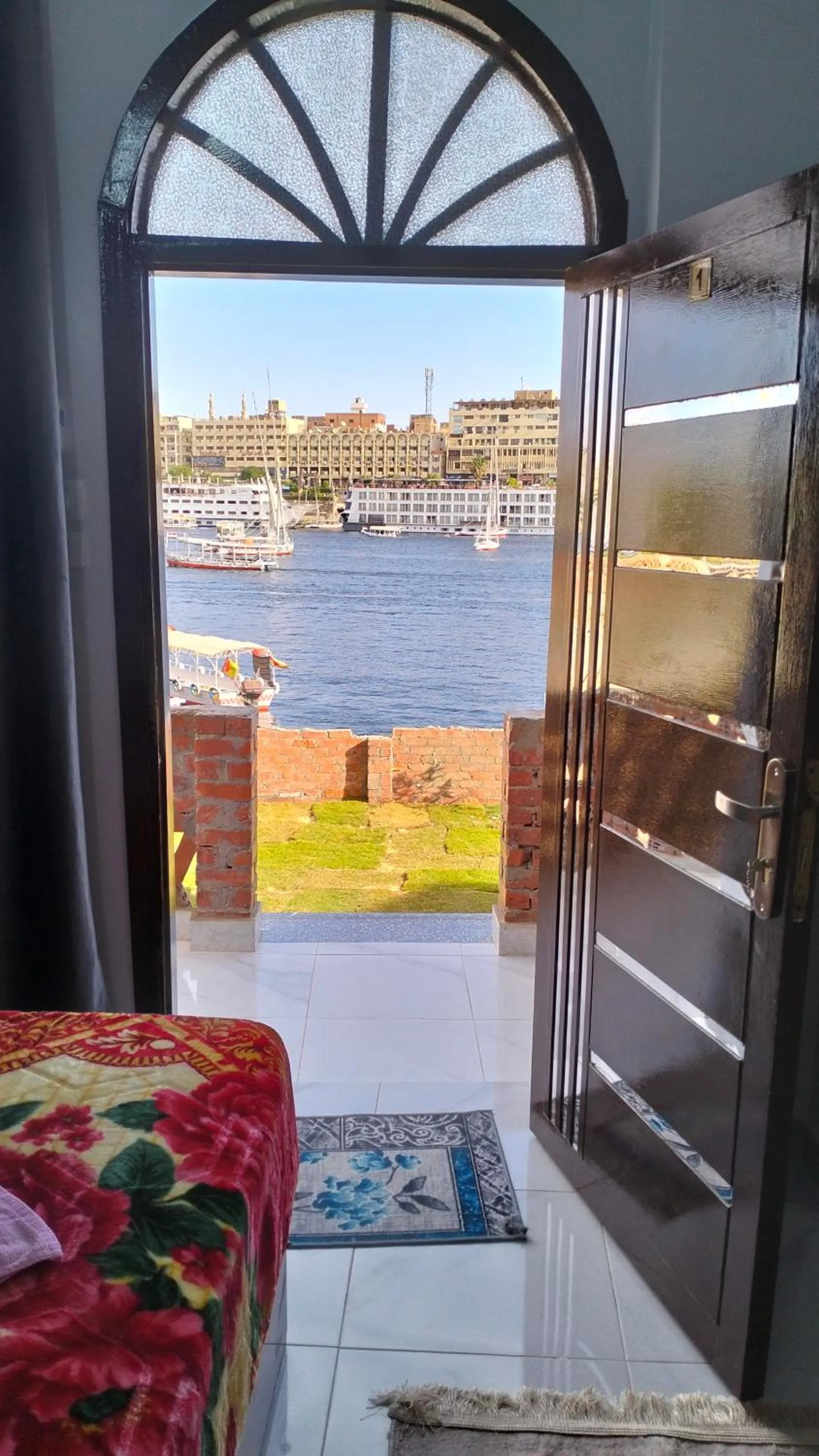 Bed in Onaty Narty Guest house Nile view