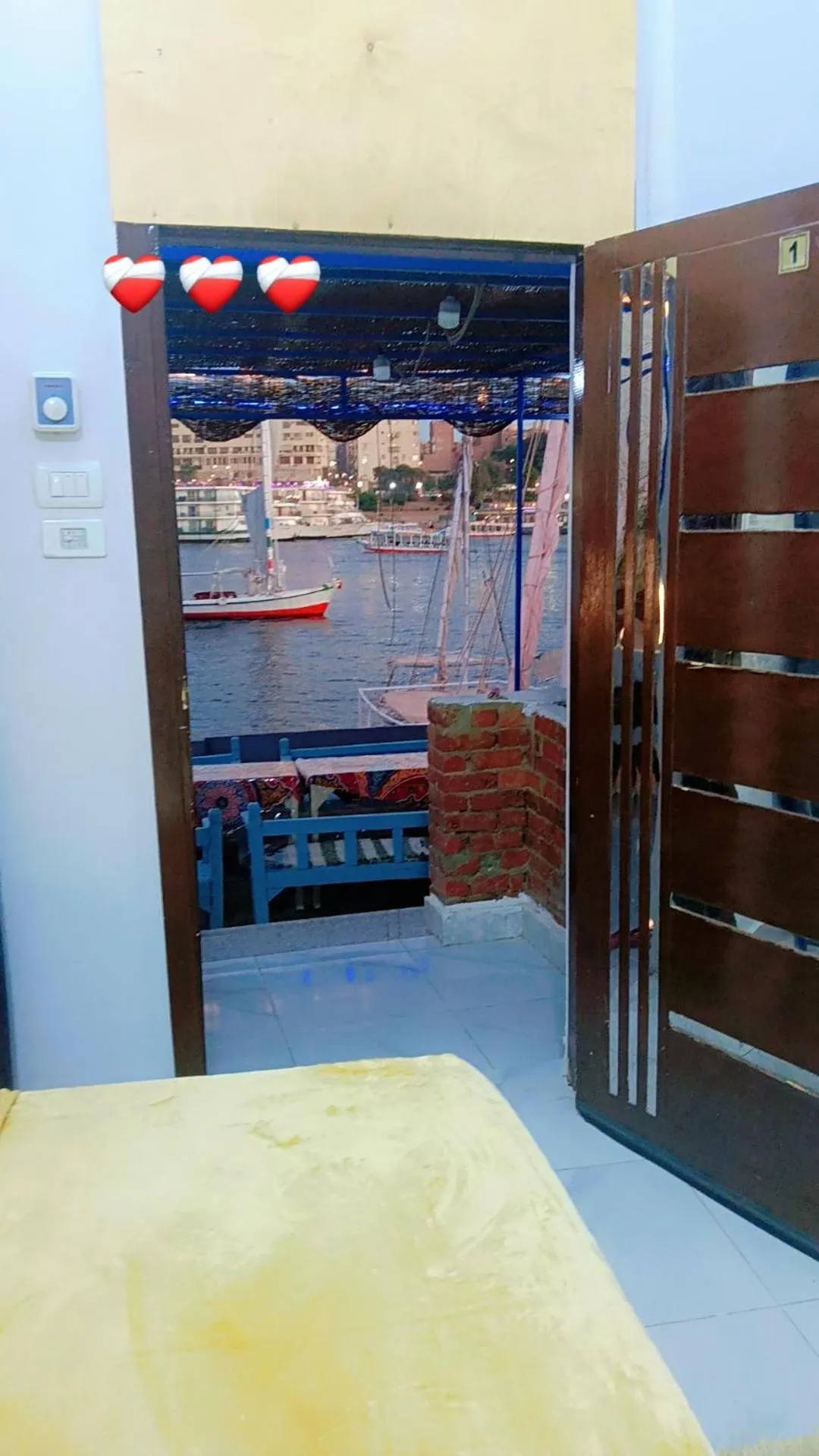 Bed in Onaty Narty Guest house Nile view