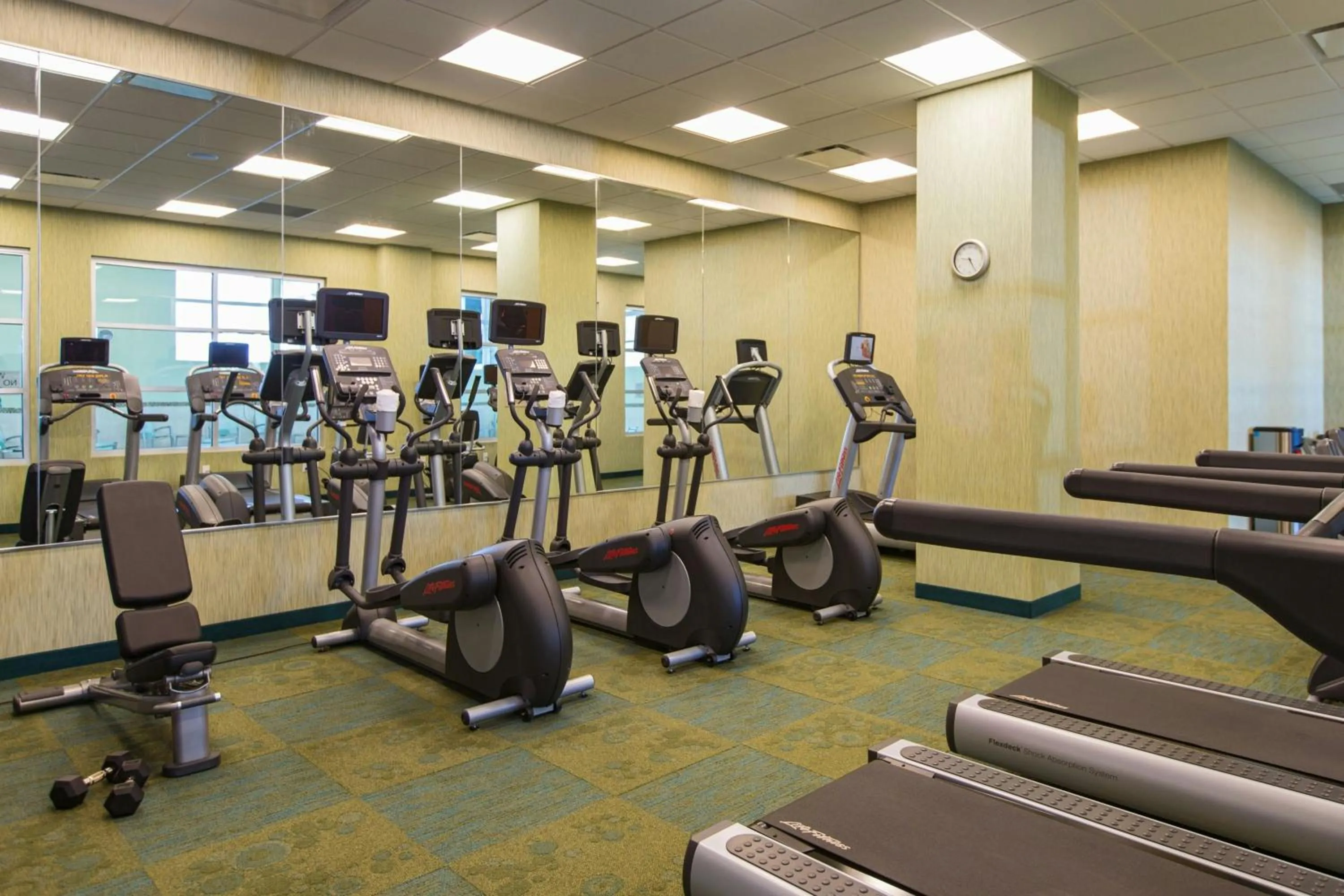 Fitness centre/facilities in SpringHill Suites by Marriott Nashville Vanderbilt/West End