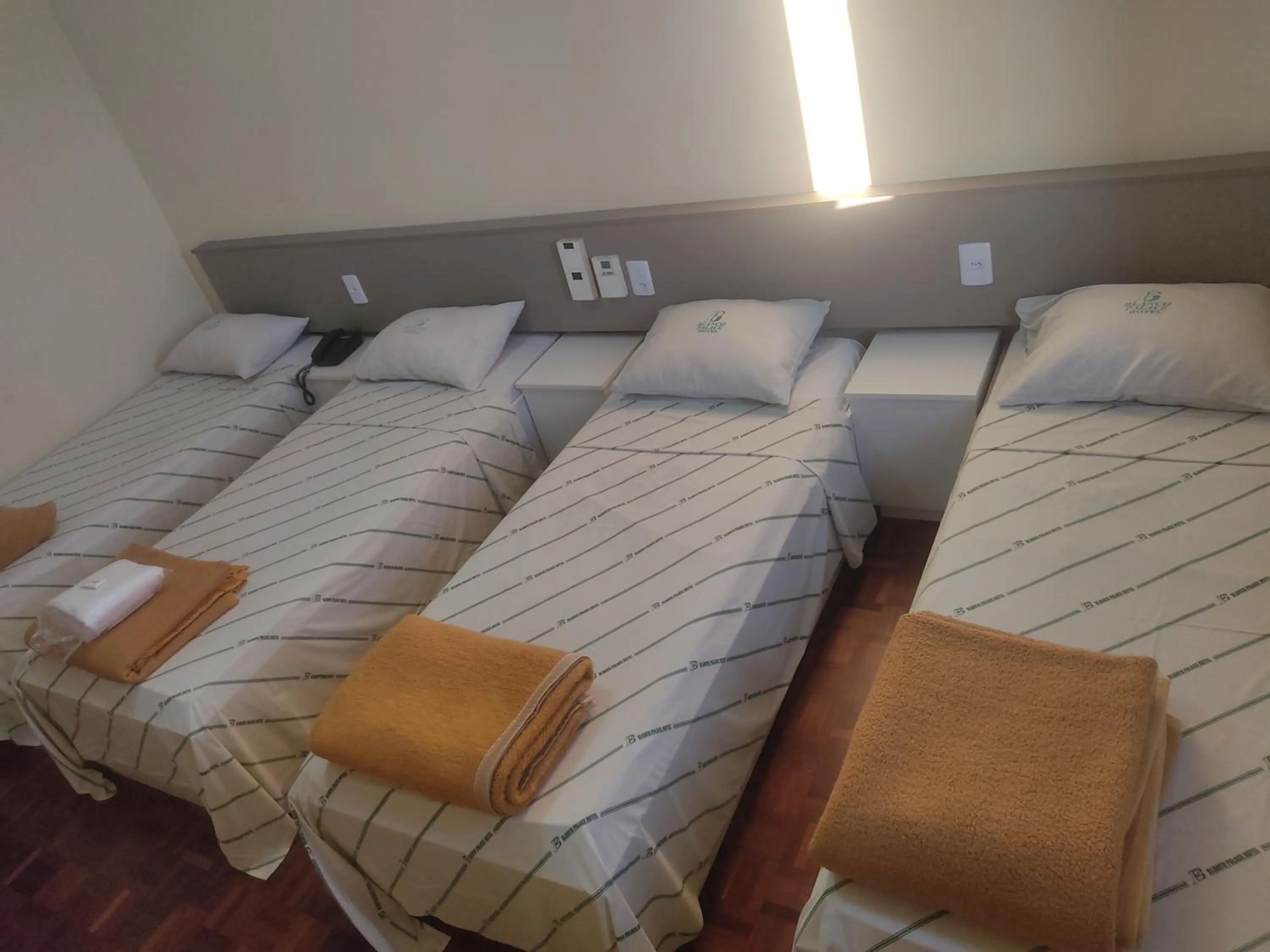 Bed in Blanco Palace Hotel