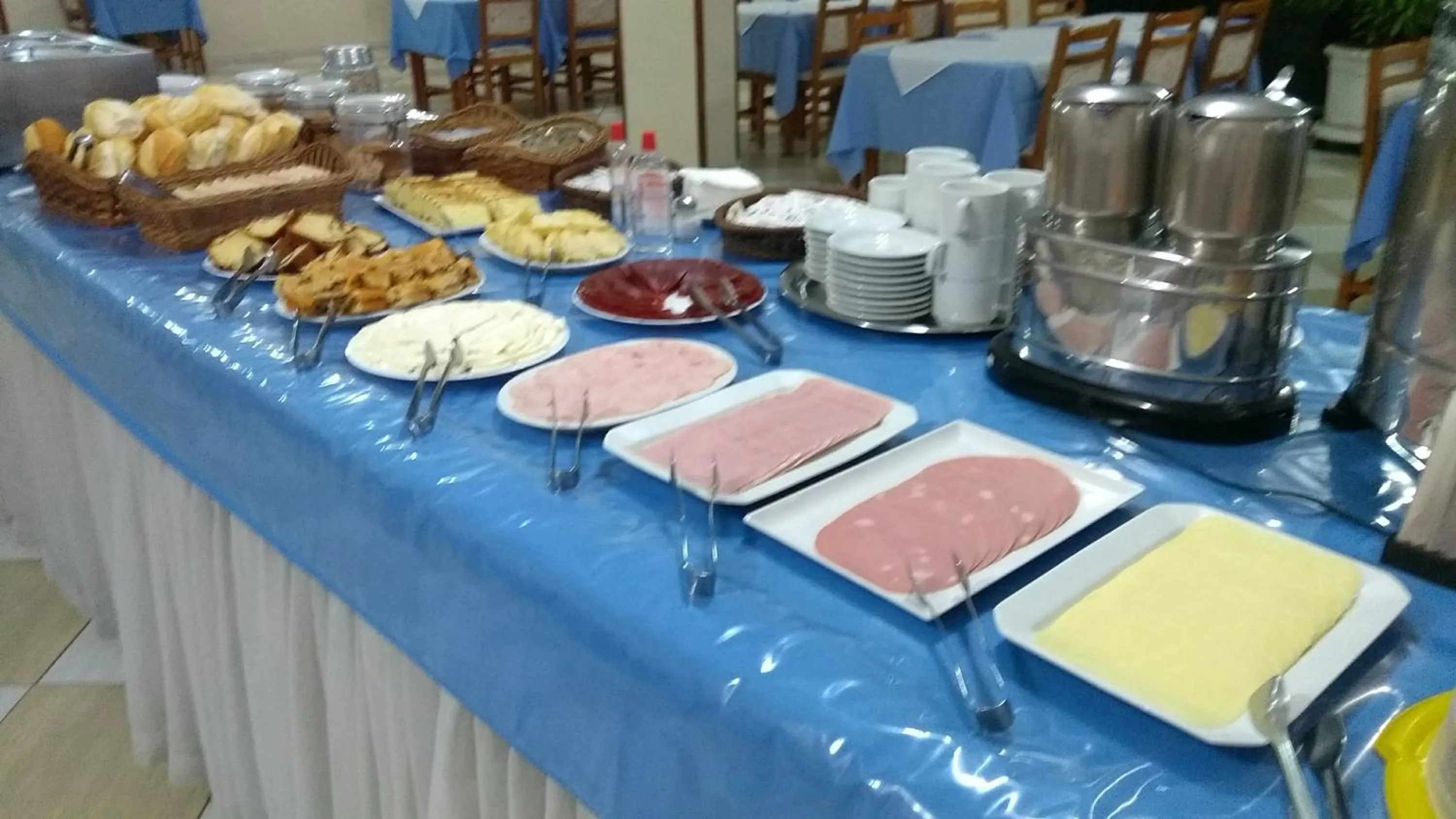 Buffet breakfast in Blanco Palace Hotel
