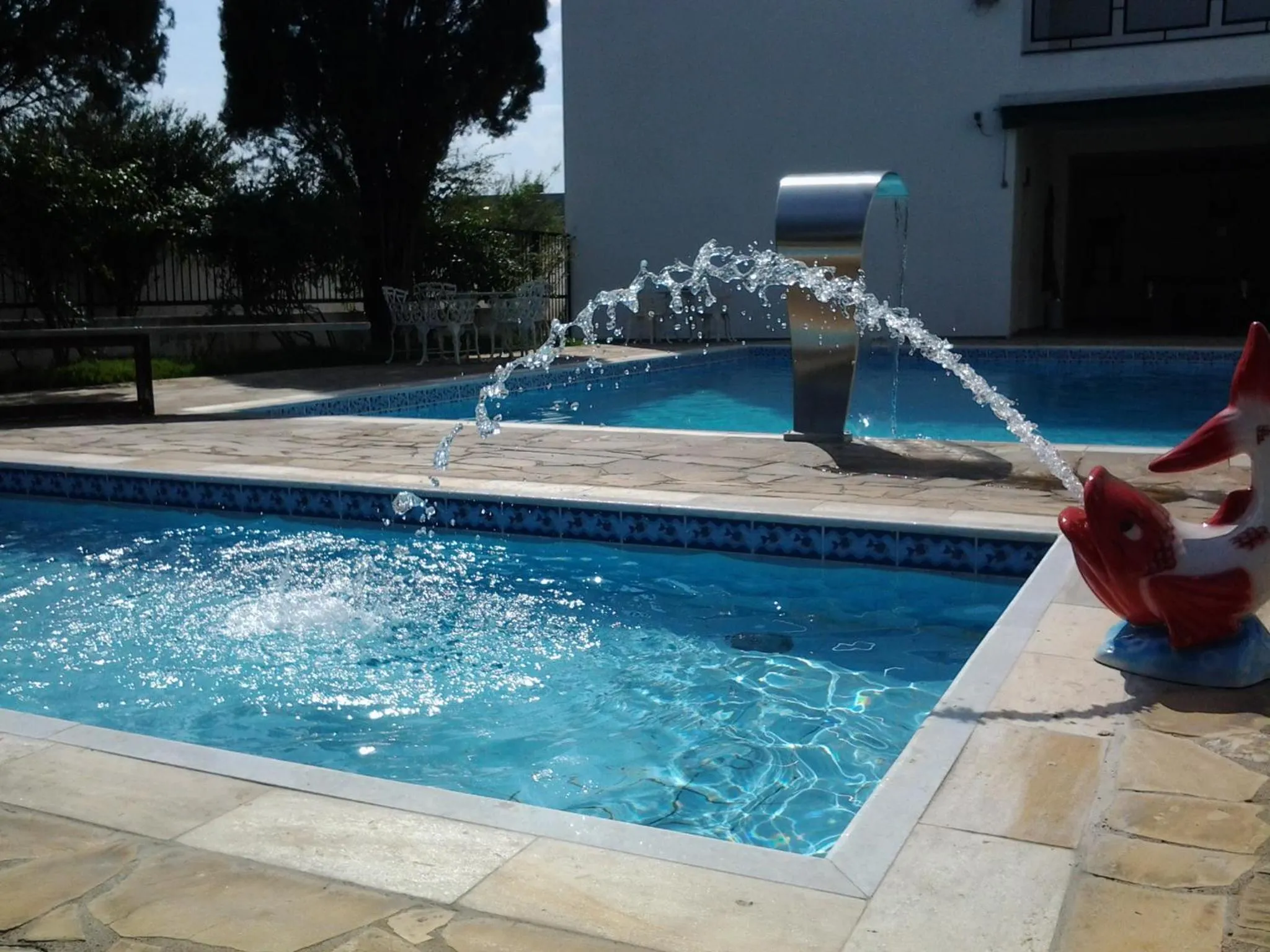 Pool view in Blanco Palace Hotel