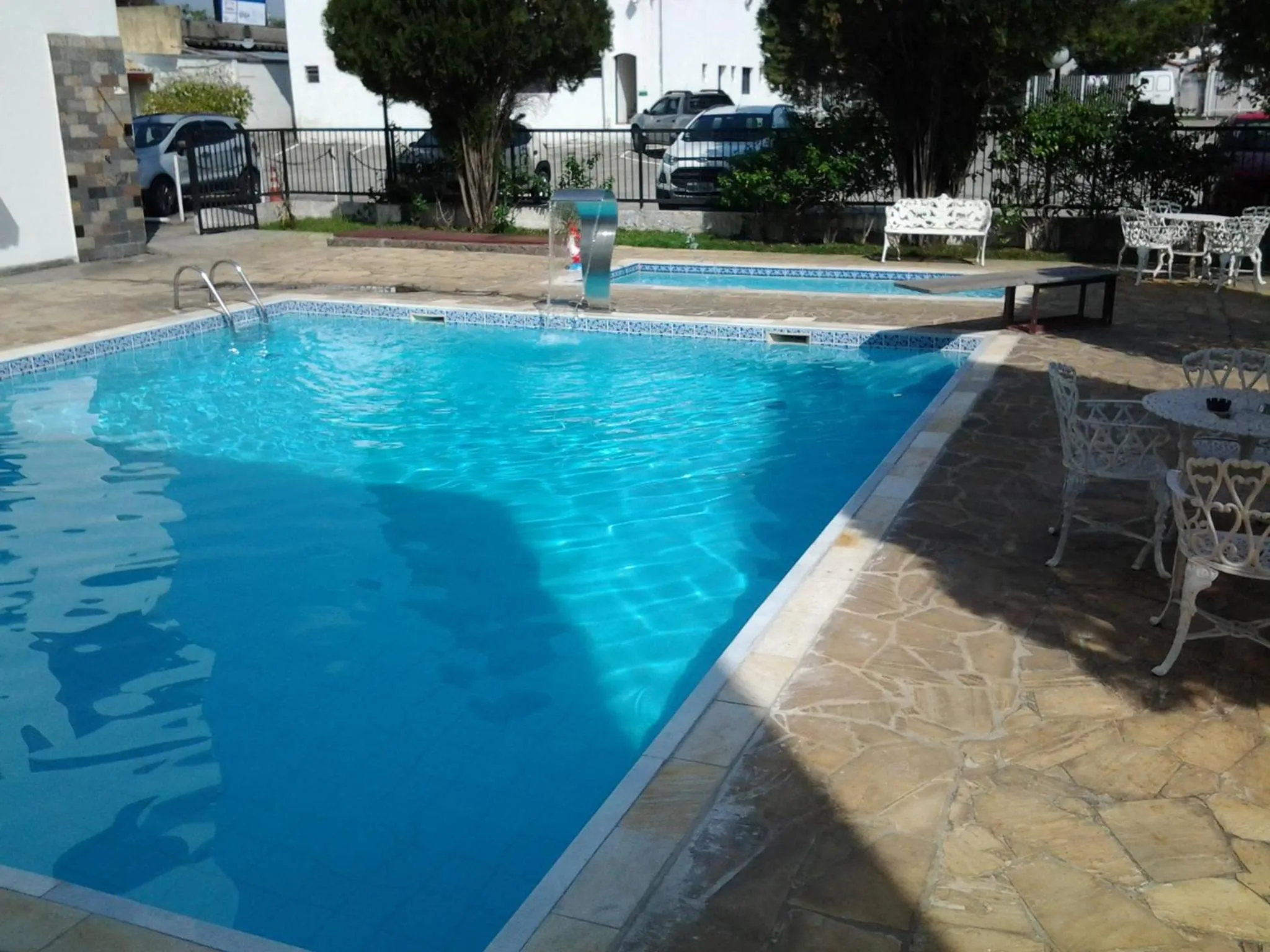 Pool view in Blanco Palace Hotel