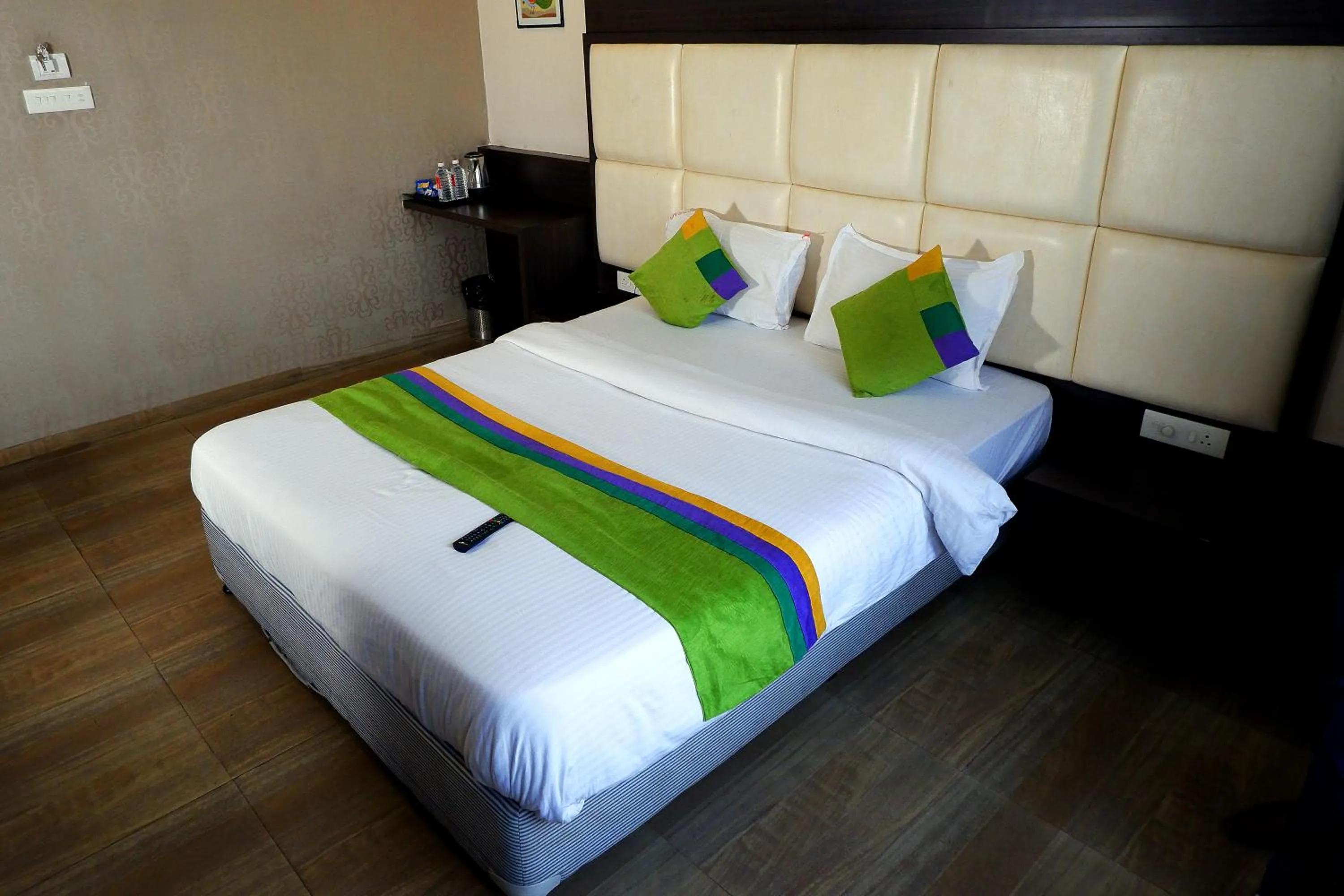 Bedroom, Bed in Hotel Sai Vijay