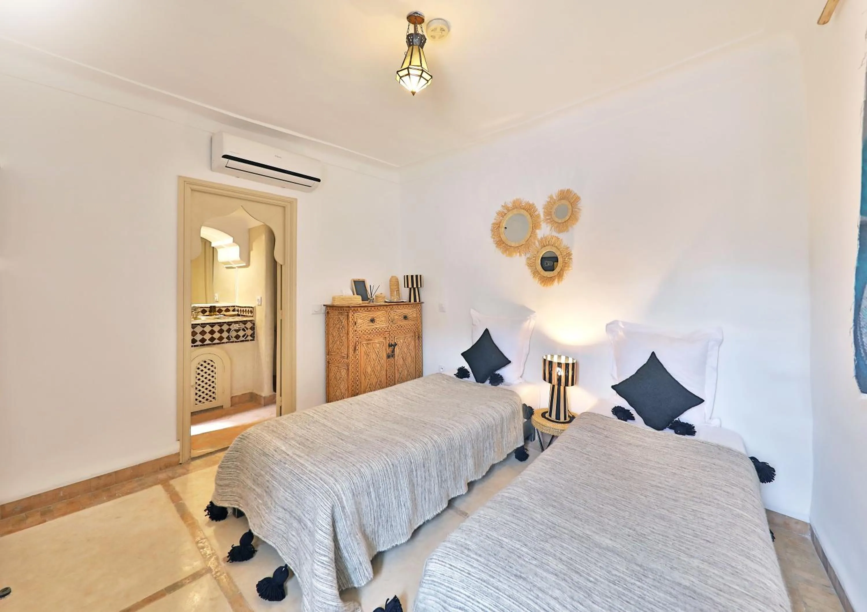 Bed in Riad Al Badia