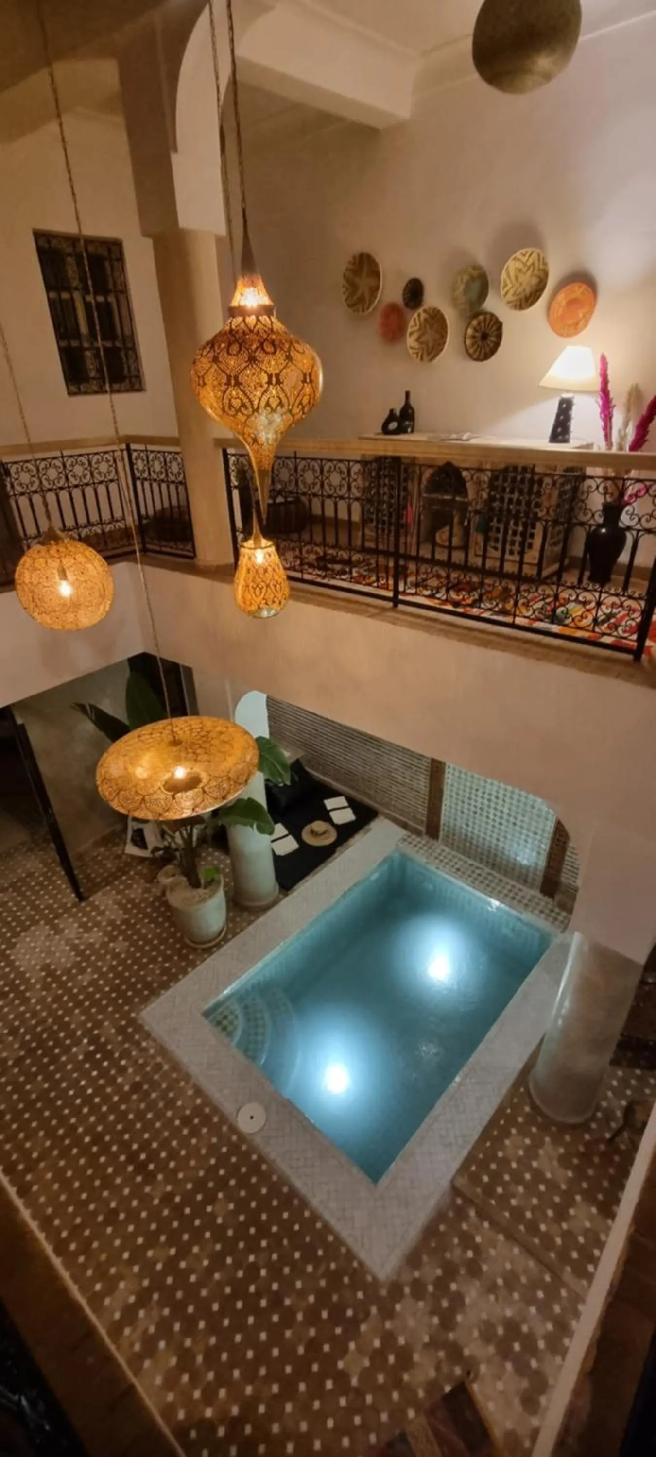 Pool view in Riad Al Badia