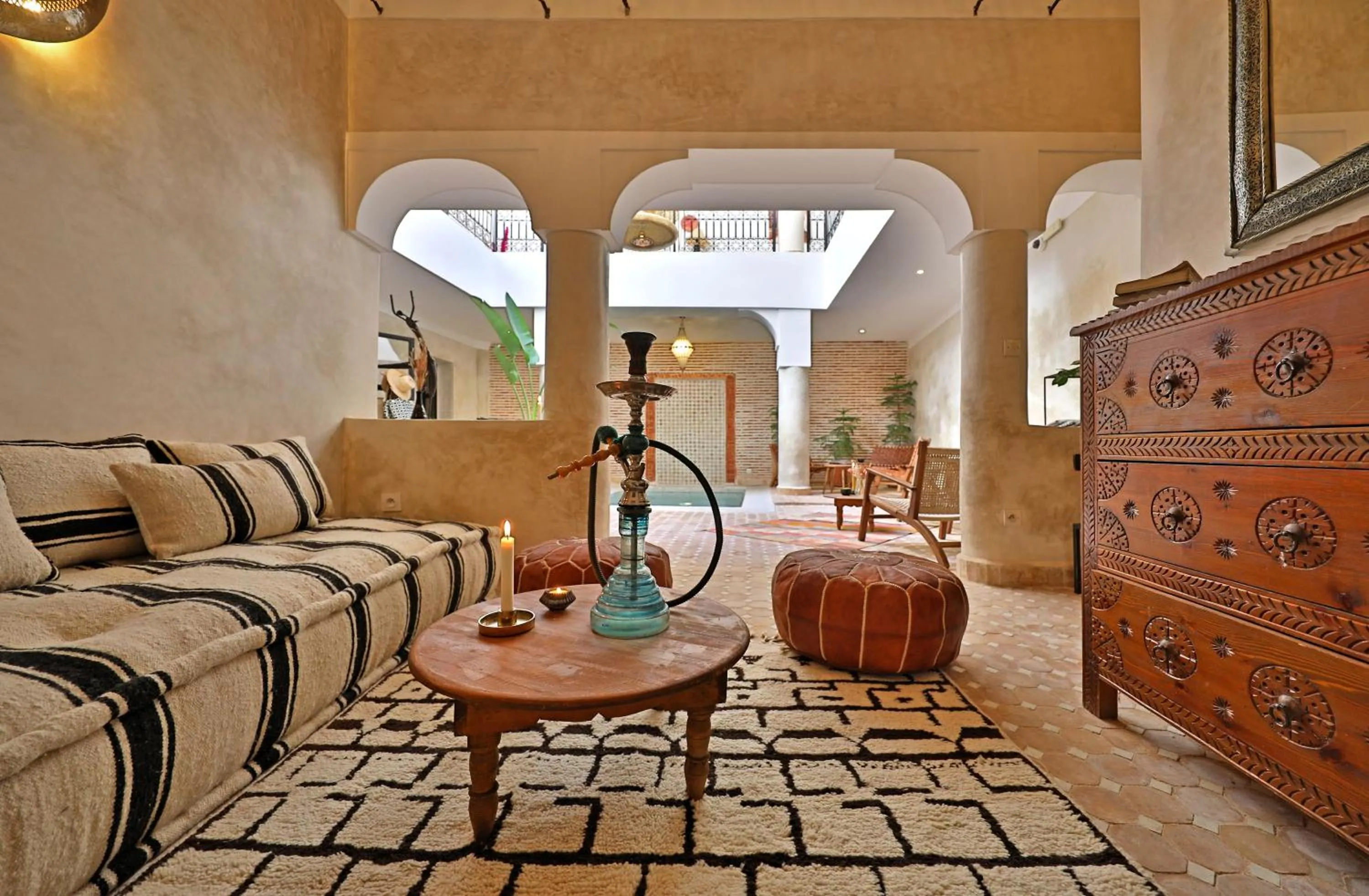 Patio in Riad Al Badia