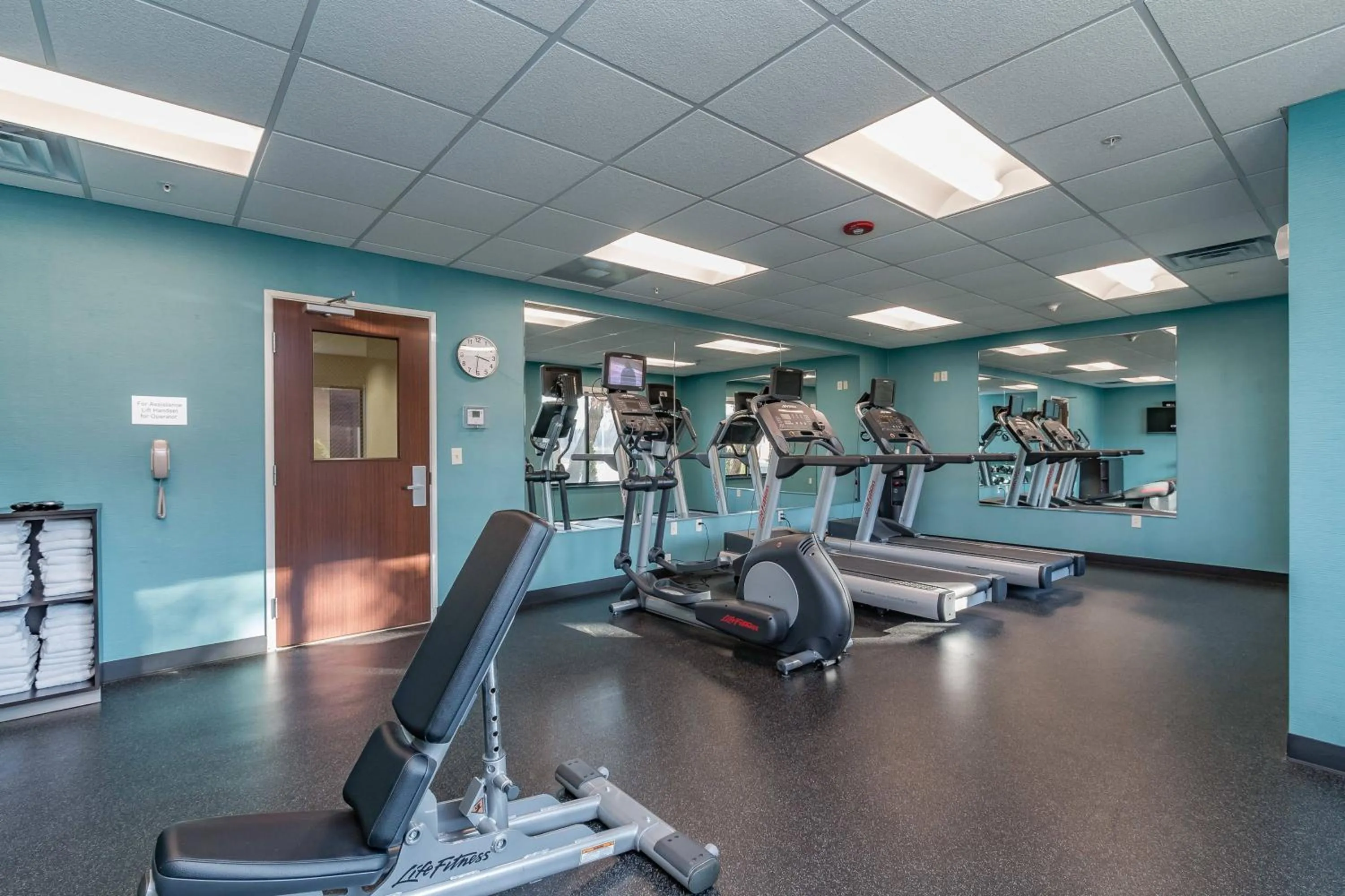 Fitness centre/facilities in Fairfield Inn & Suites by Marriott Elkhart