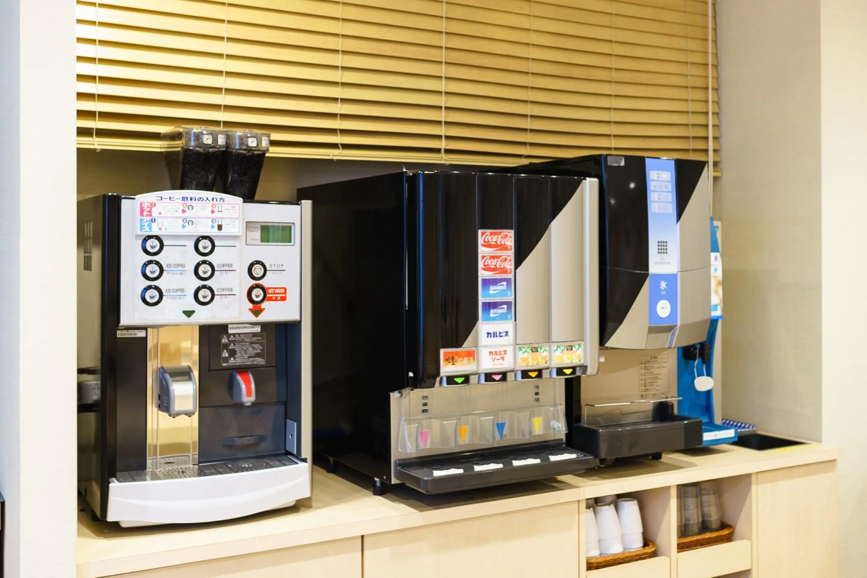 Non alcoholic drinks in Super Hotel Asakusa