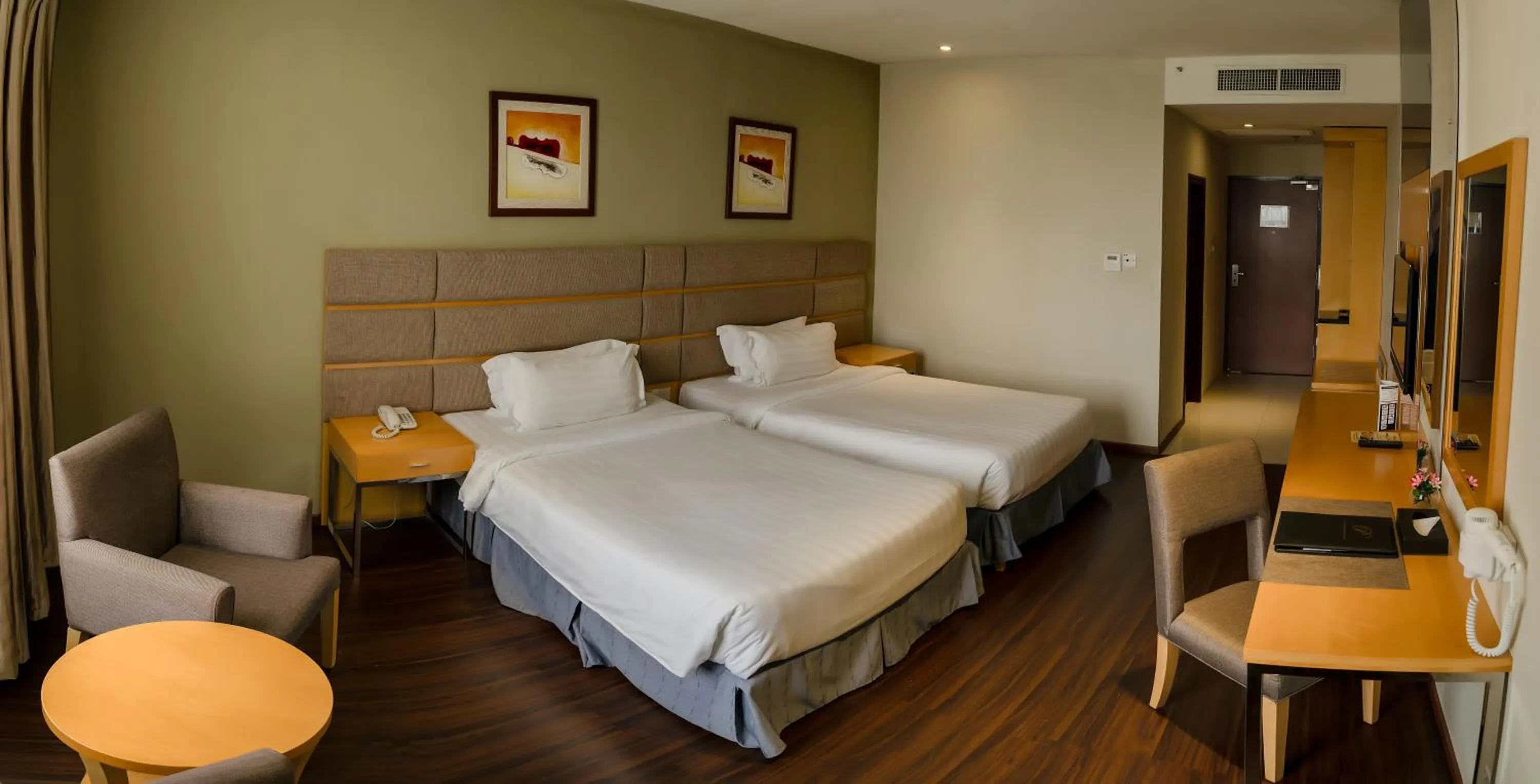 Bed in Seri Simanggang Hotel