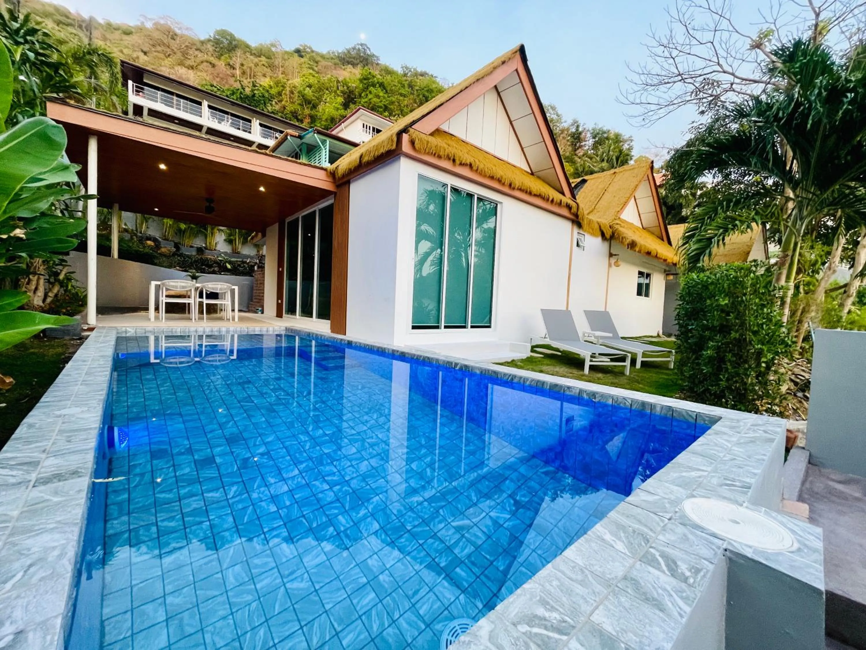 Property building in Baan Saint-Tropez Seaview Villas Kata Beach