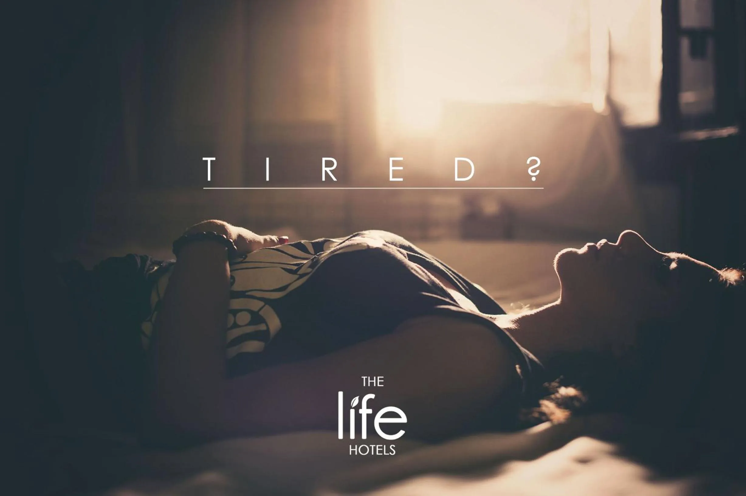 Text overlay in The Life Hotels City Center