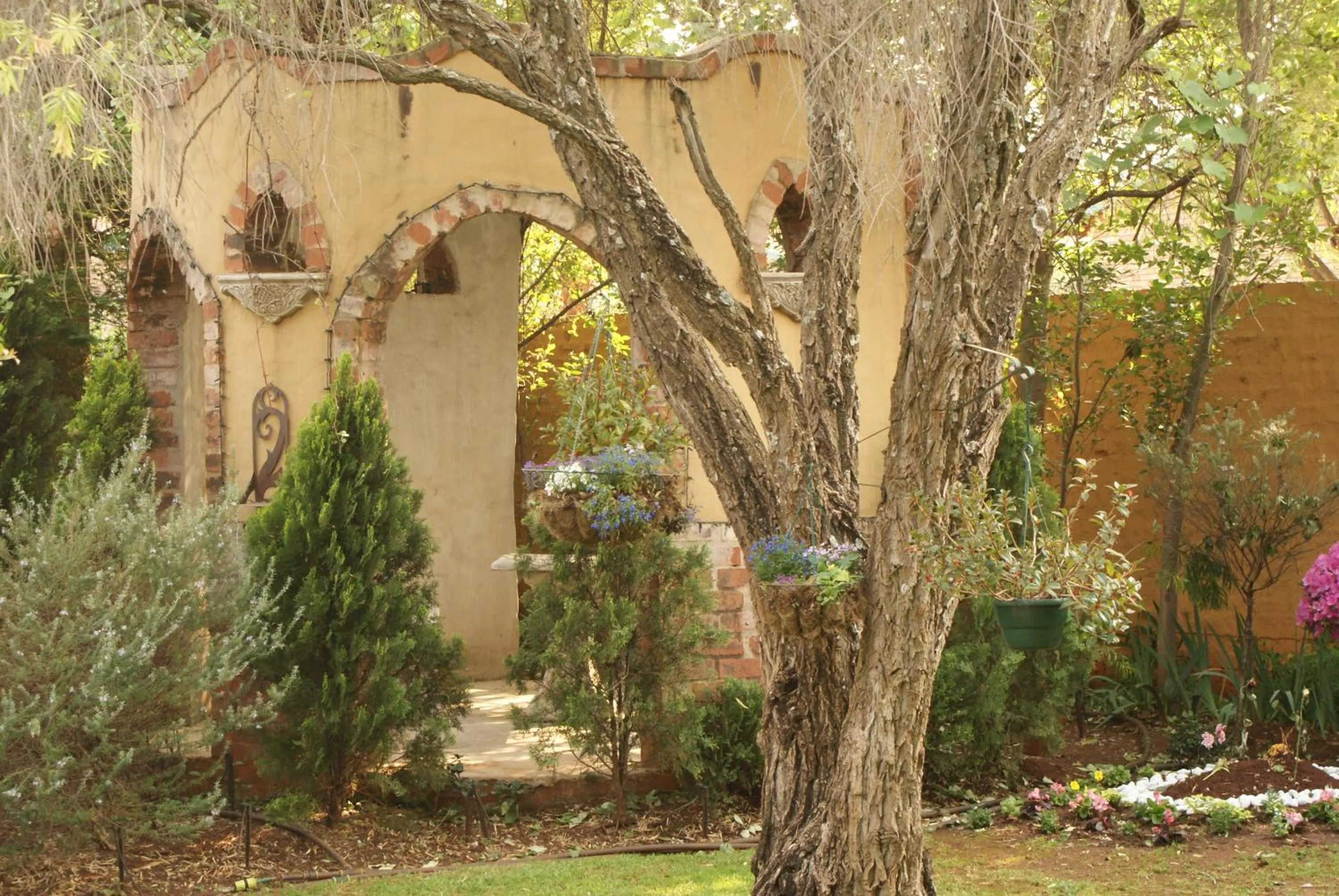 Patio in Hampton House Guest House