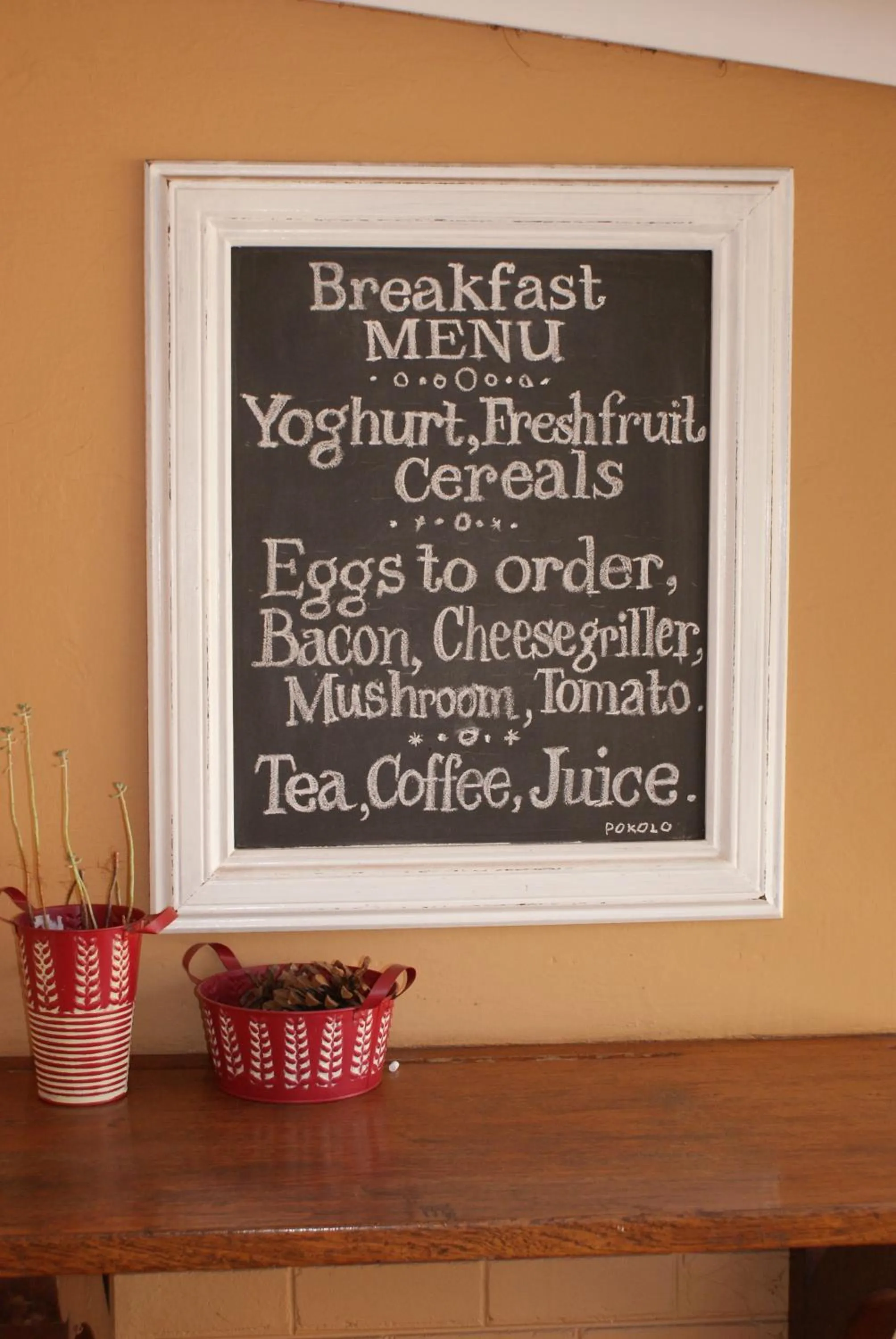 Decorative detail in Hampton House Guest House