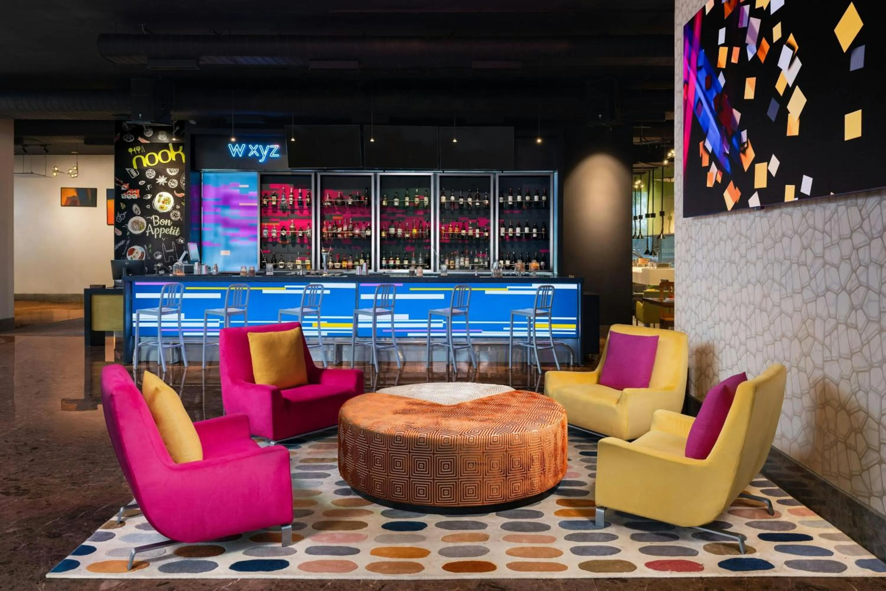 Lounge or bar in Aloft Bengaluru Outer Ring Road