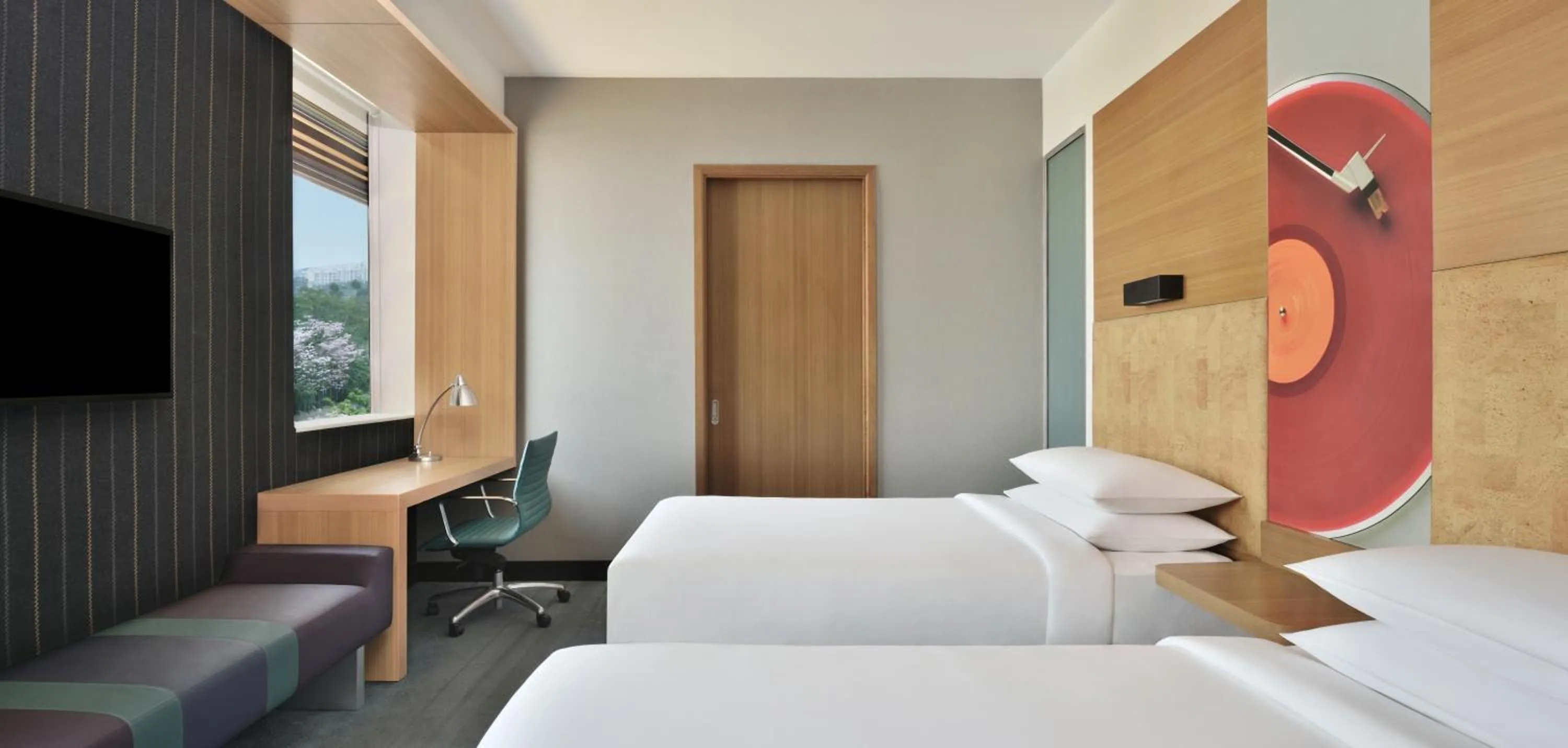 Bed in Aloft Bengaluru Outer Ring Road