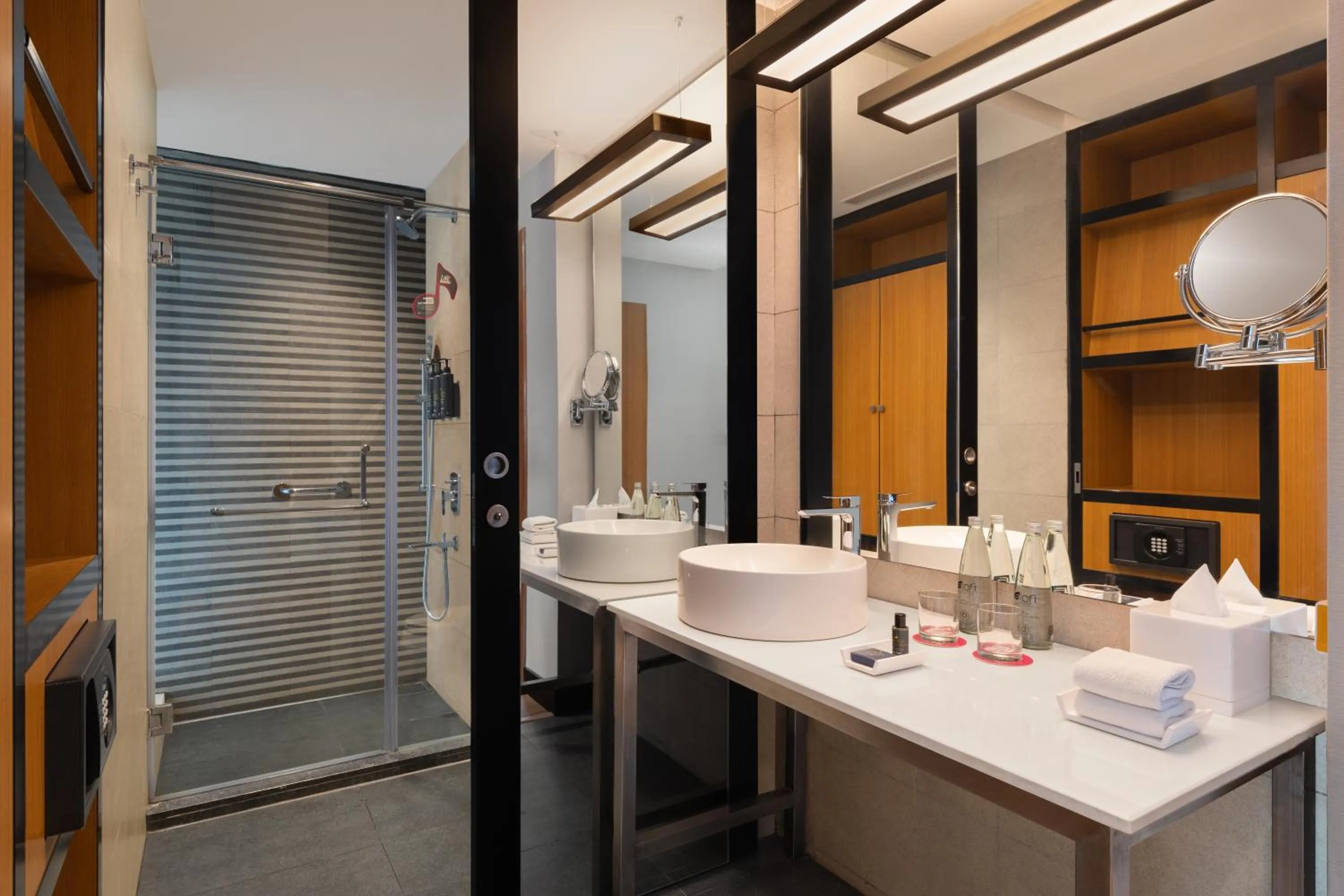 Bathroom in Aloft Bengaluru Outer Ring Road