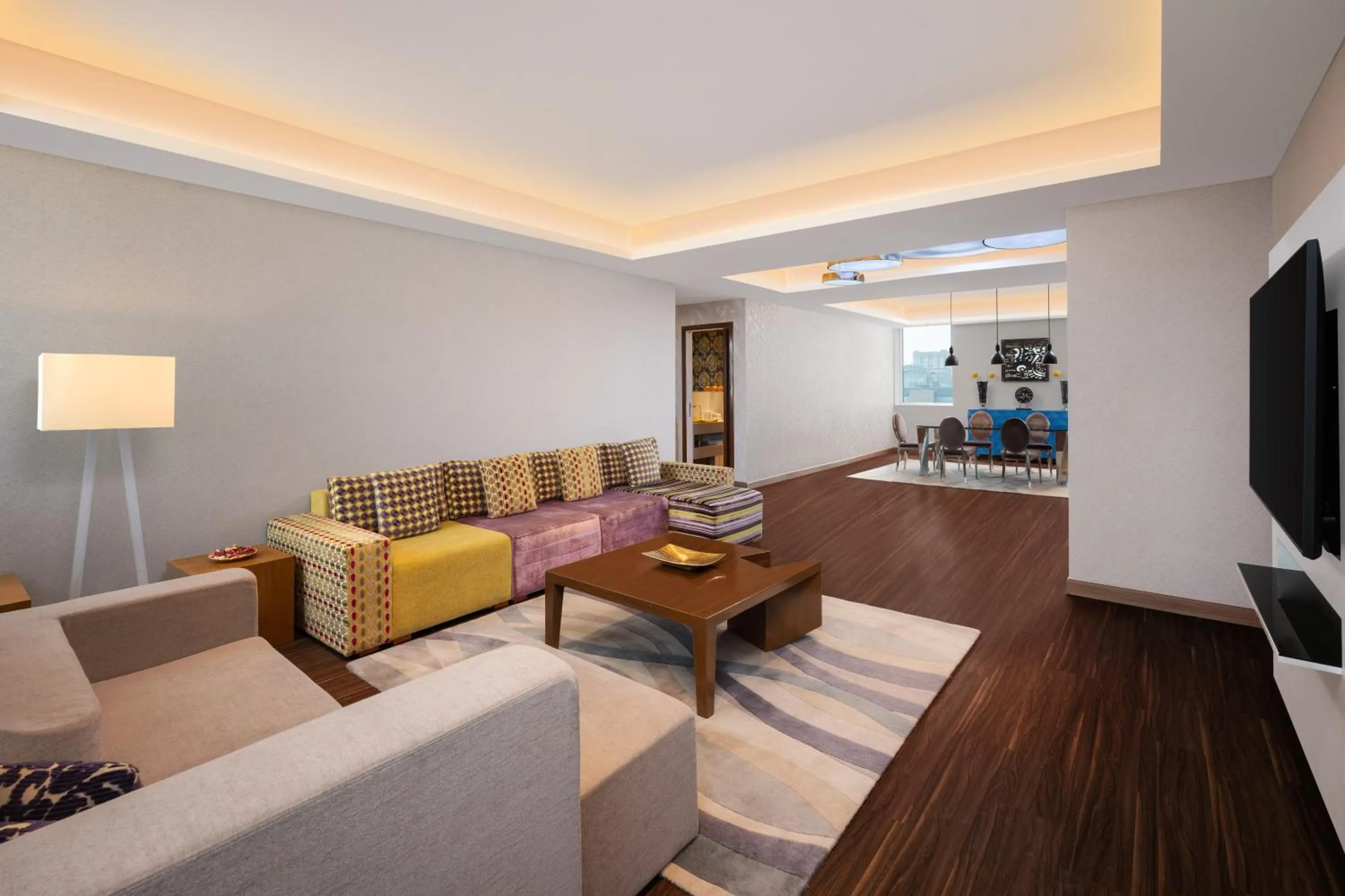 Living room in Aloft Bengaluru Outer Ring Road