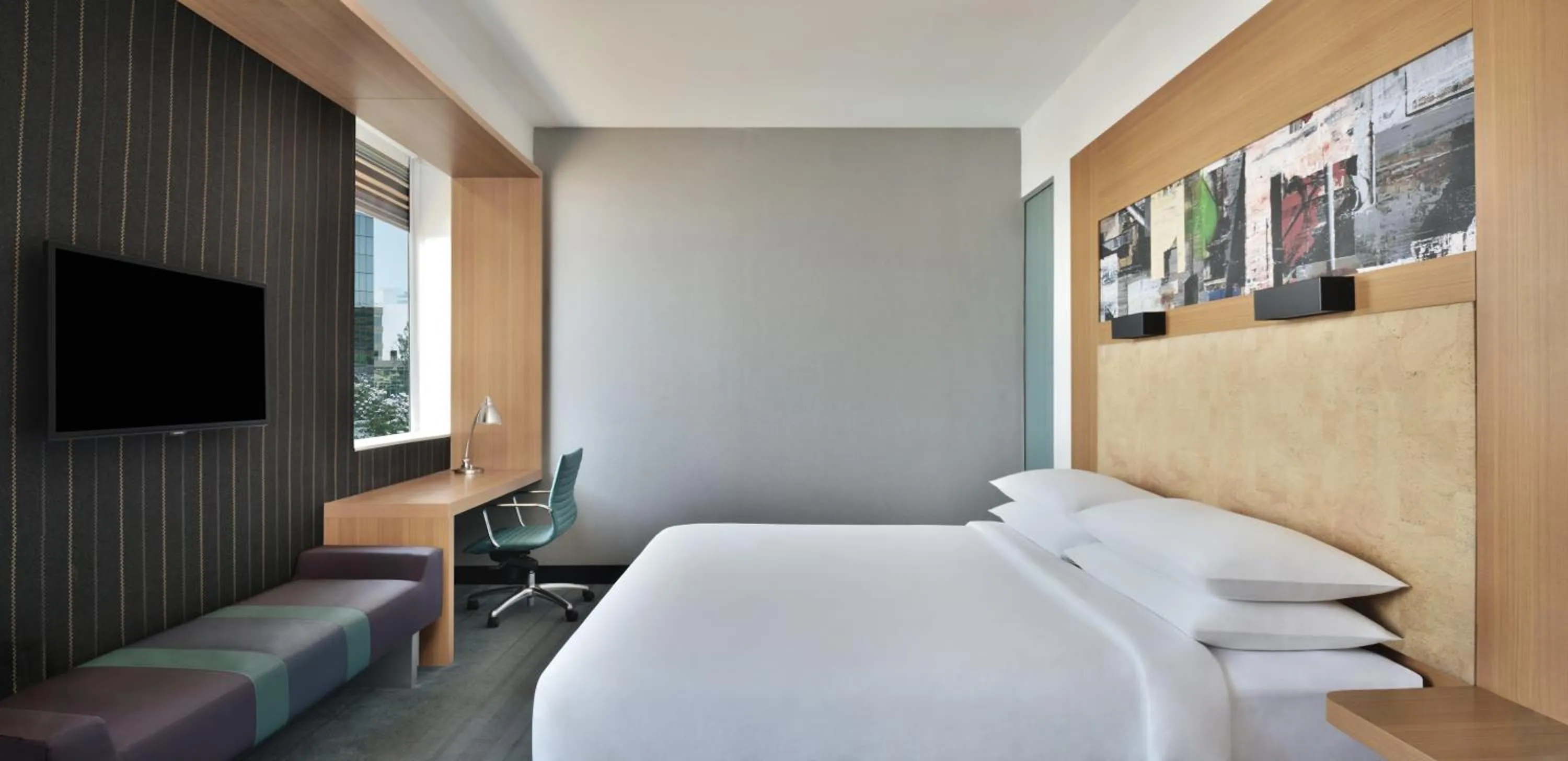 Bed in Aloft Bengaluru Outer Ring Road