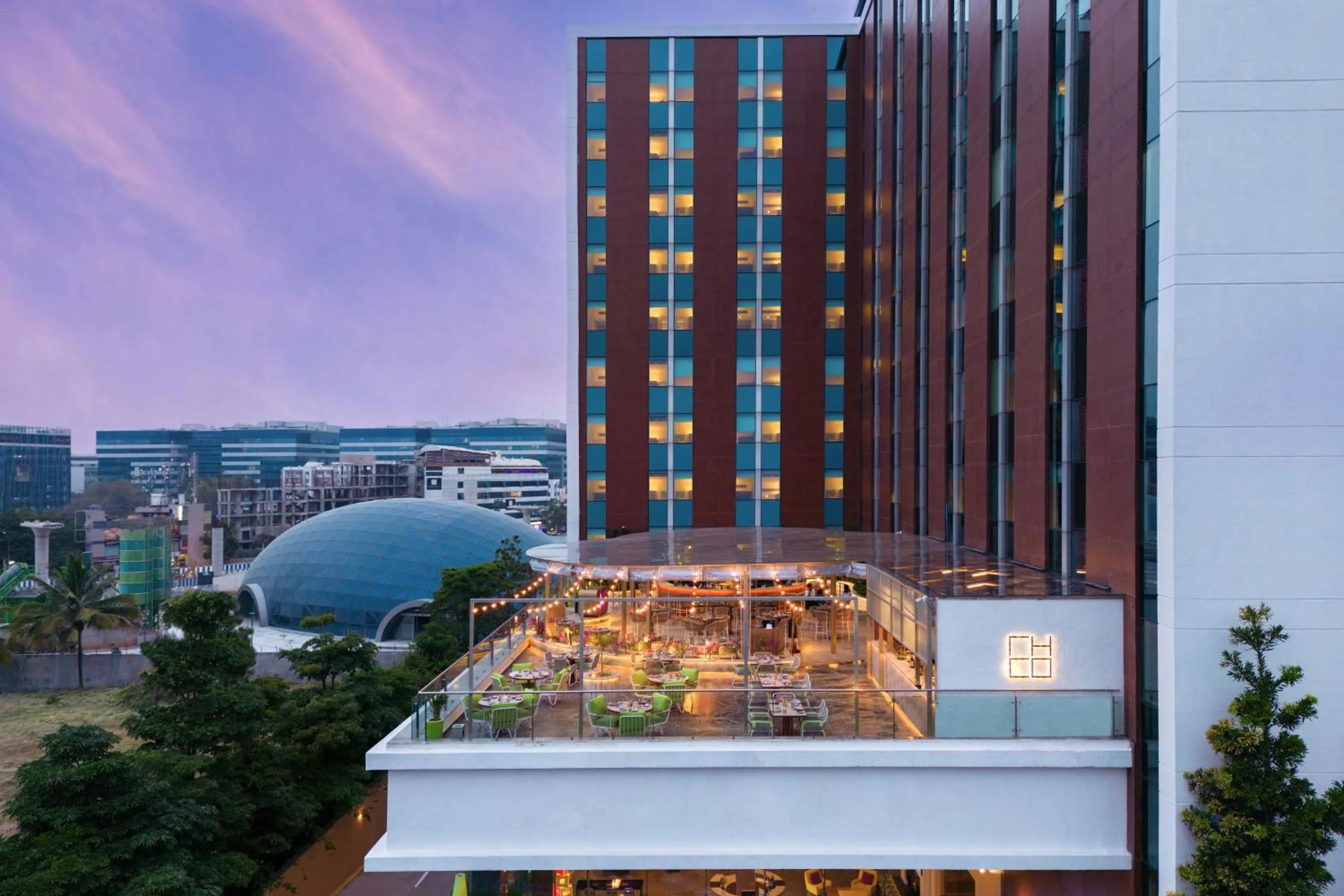 Property building in Aloft Bengaluru Outer Ring Road