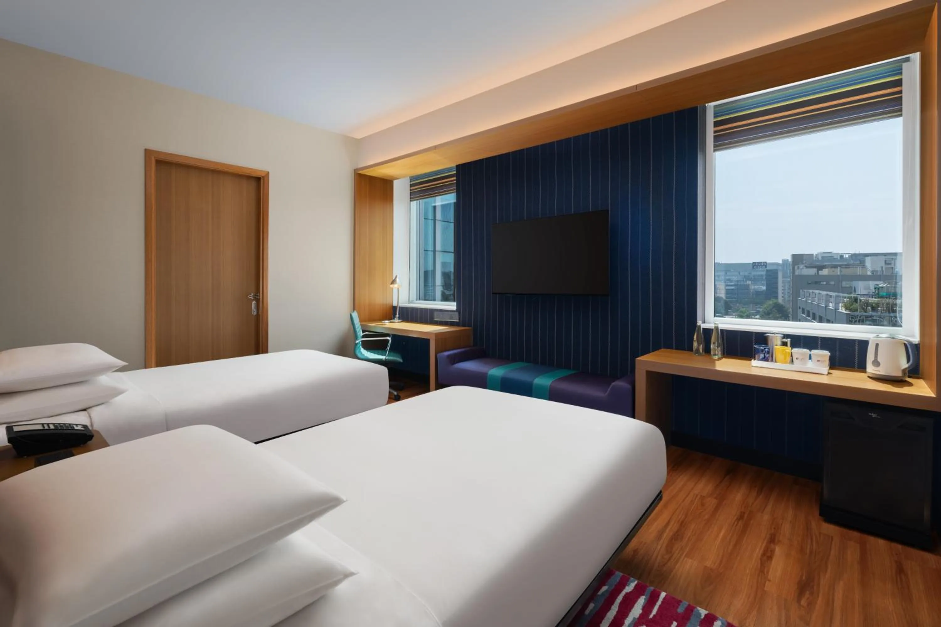 Bed in Aloft Bengaluru Outer Ring Road