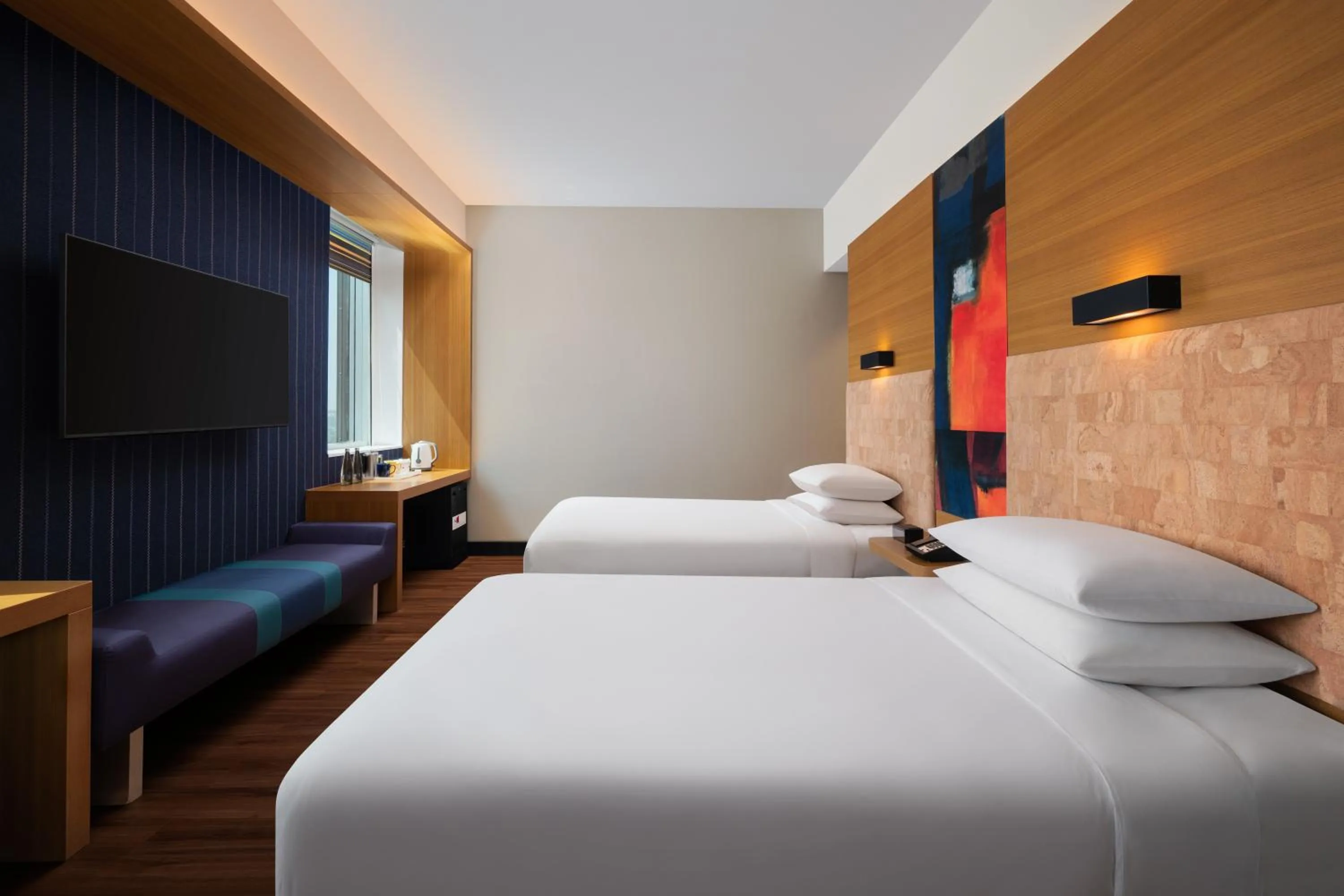 Bed in Aloft Bengaluru Outer Ring Road