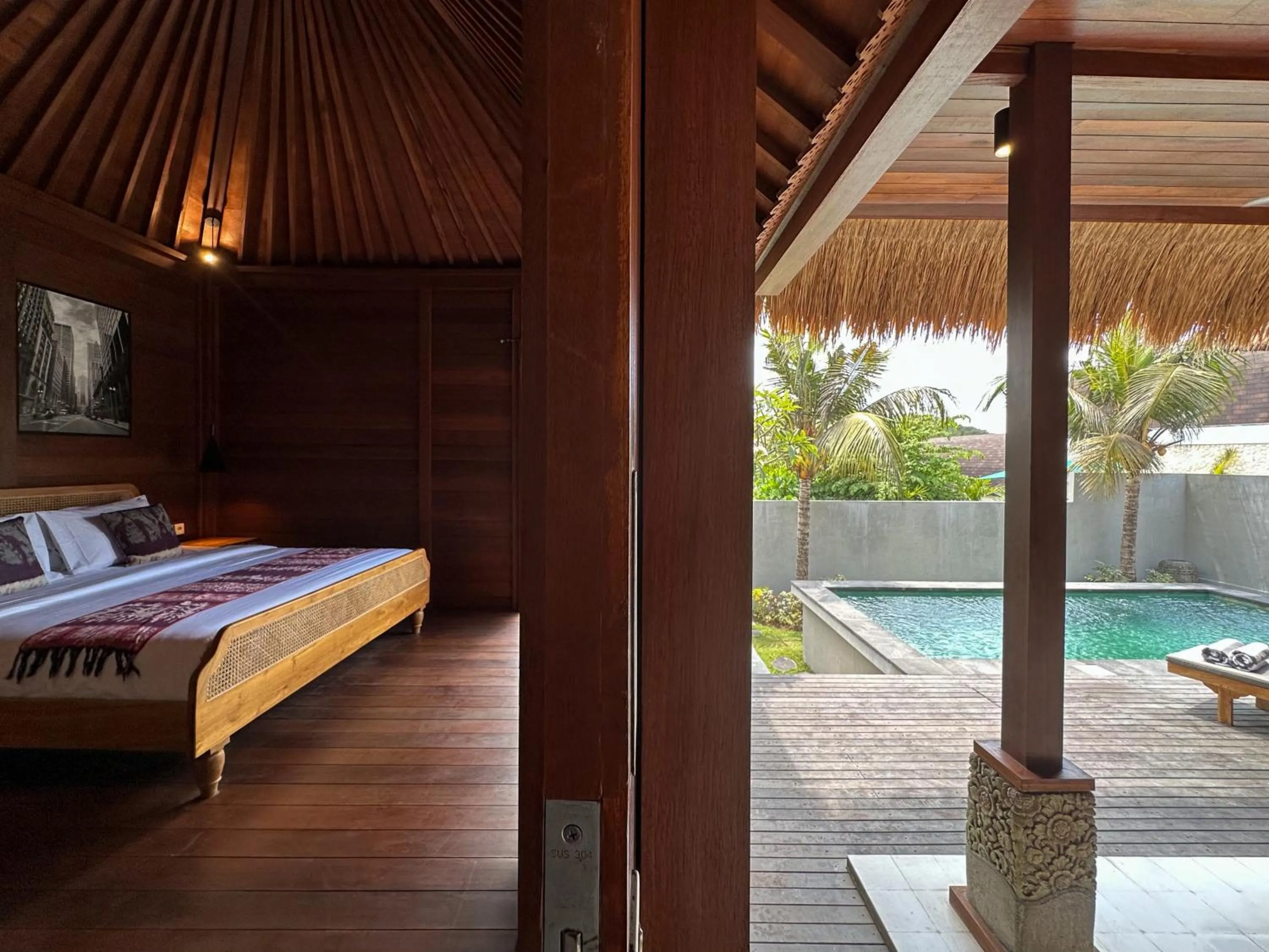 Bedroom, Bed in Villa Buga Pererenan