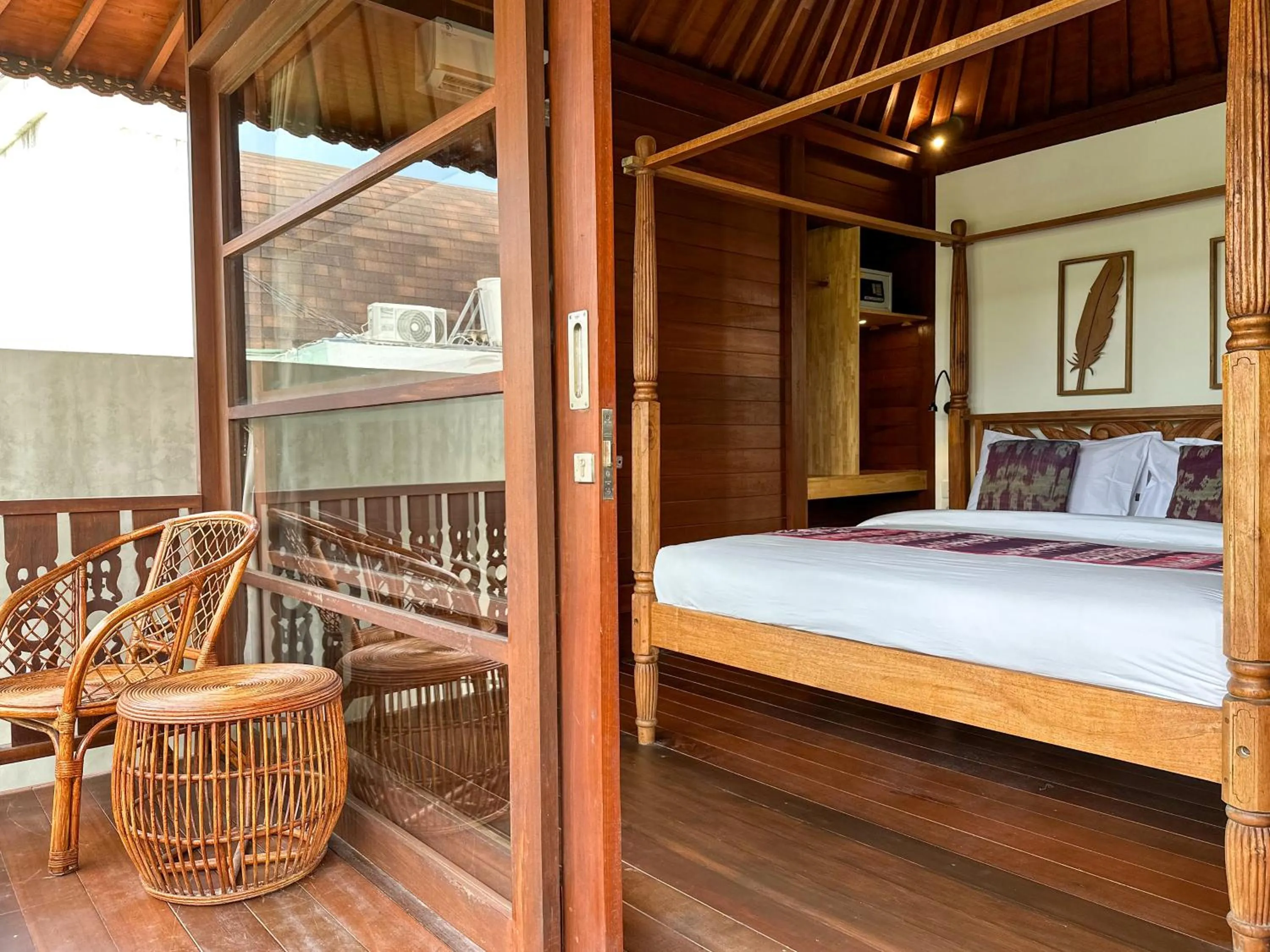 Bedroom, Bed in Villa Buga Pererenan