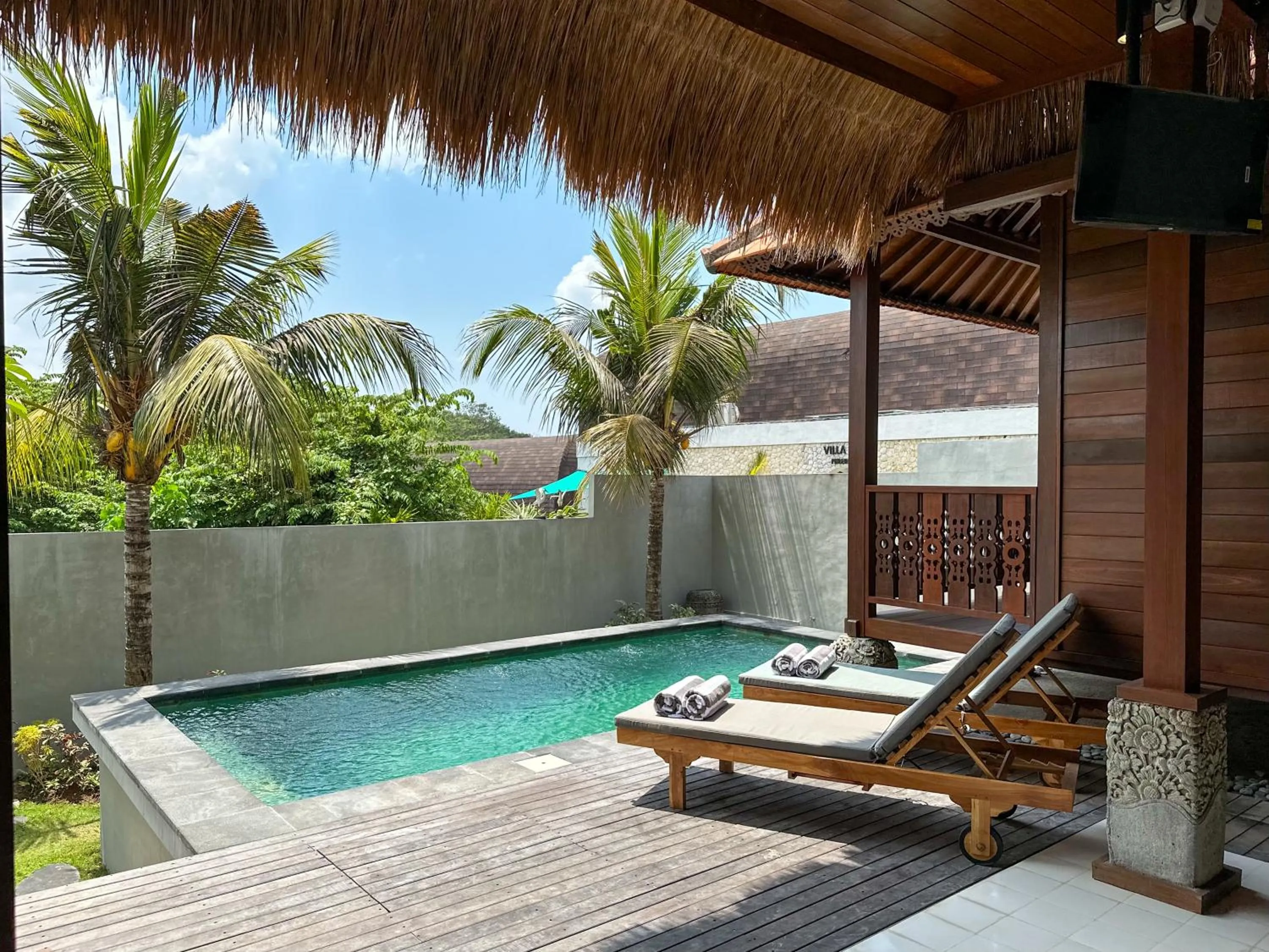 Swimming pool in Villa Buga Pererenan