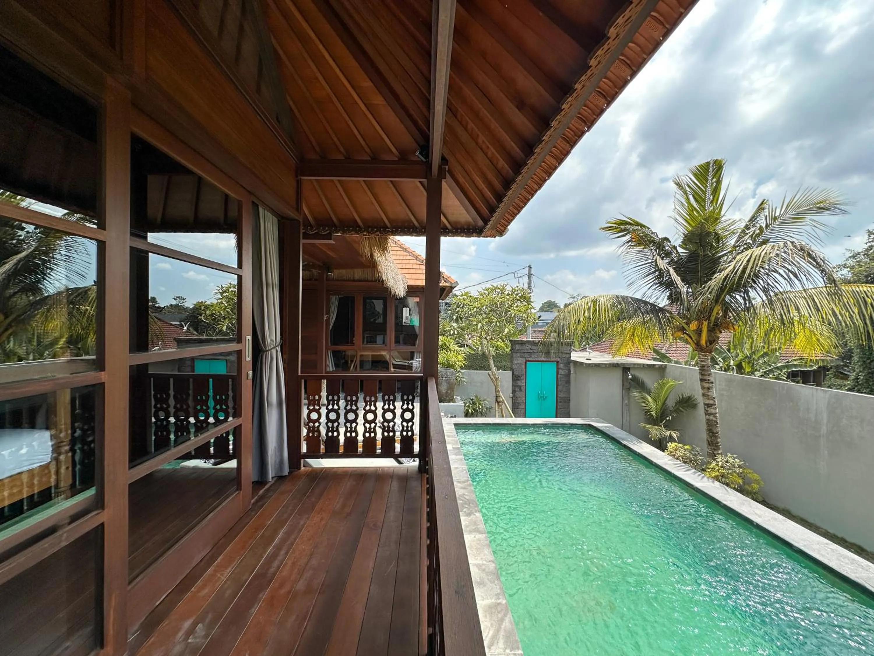 Pool view in Villa Buga Pererenan