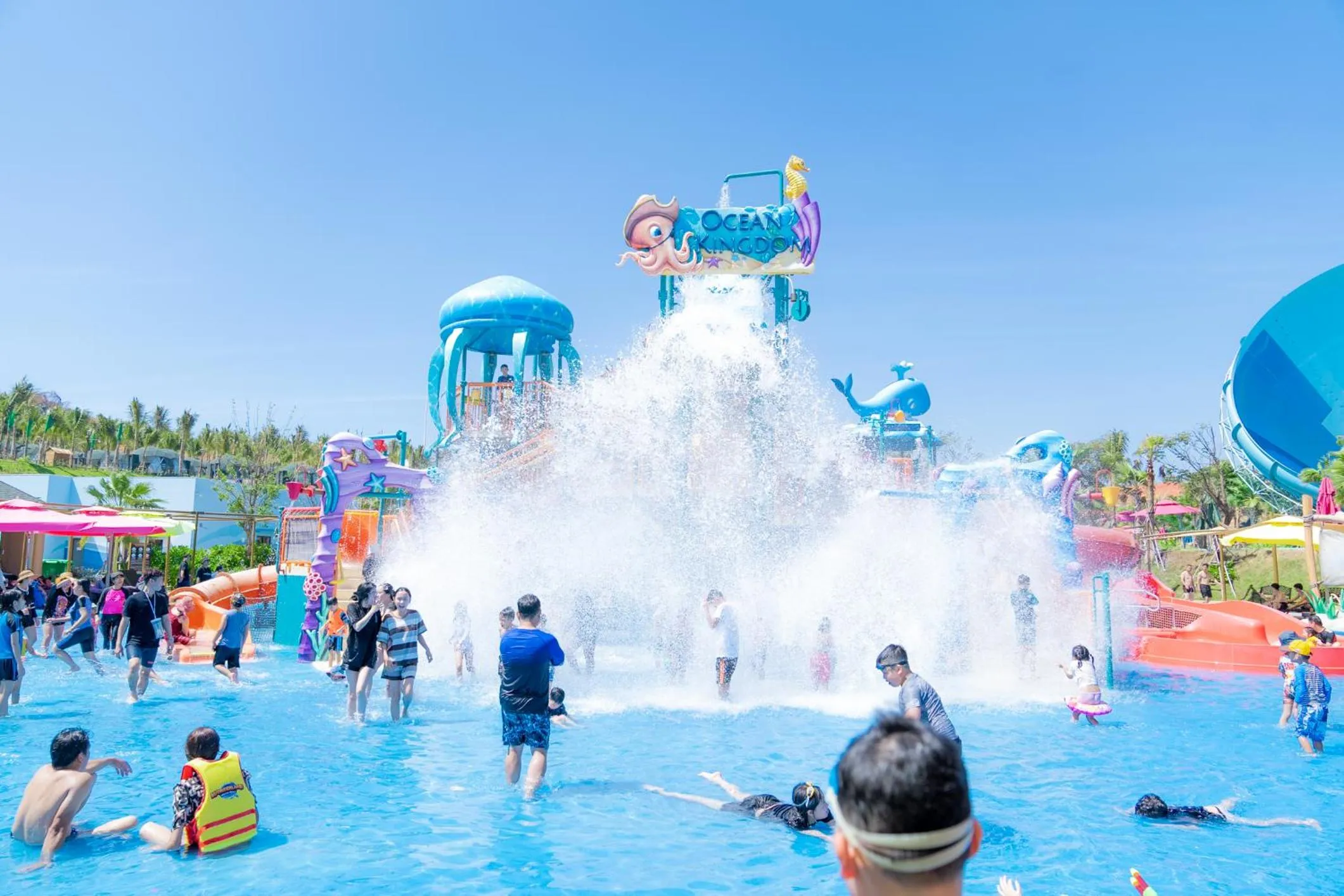 Aqua park in Wonderland Resort Phan Thiet