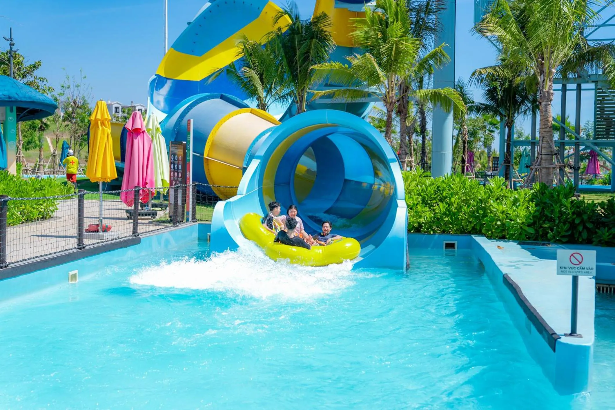 Aqua park in Wonderland Resort Phan Thiet